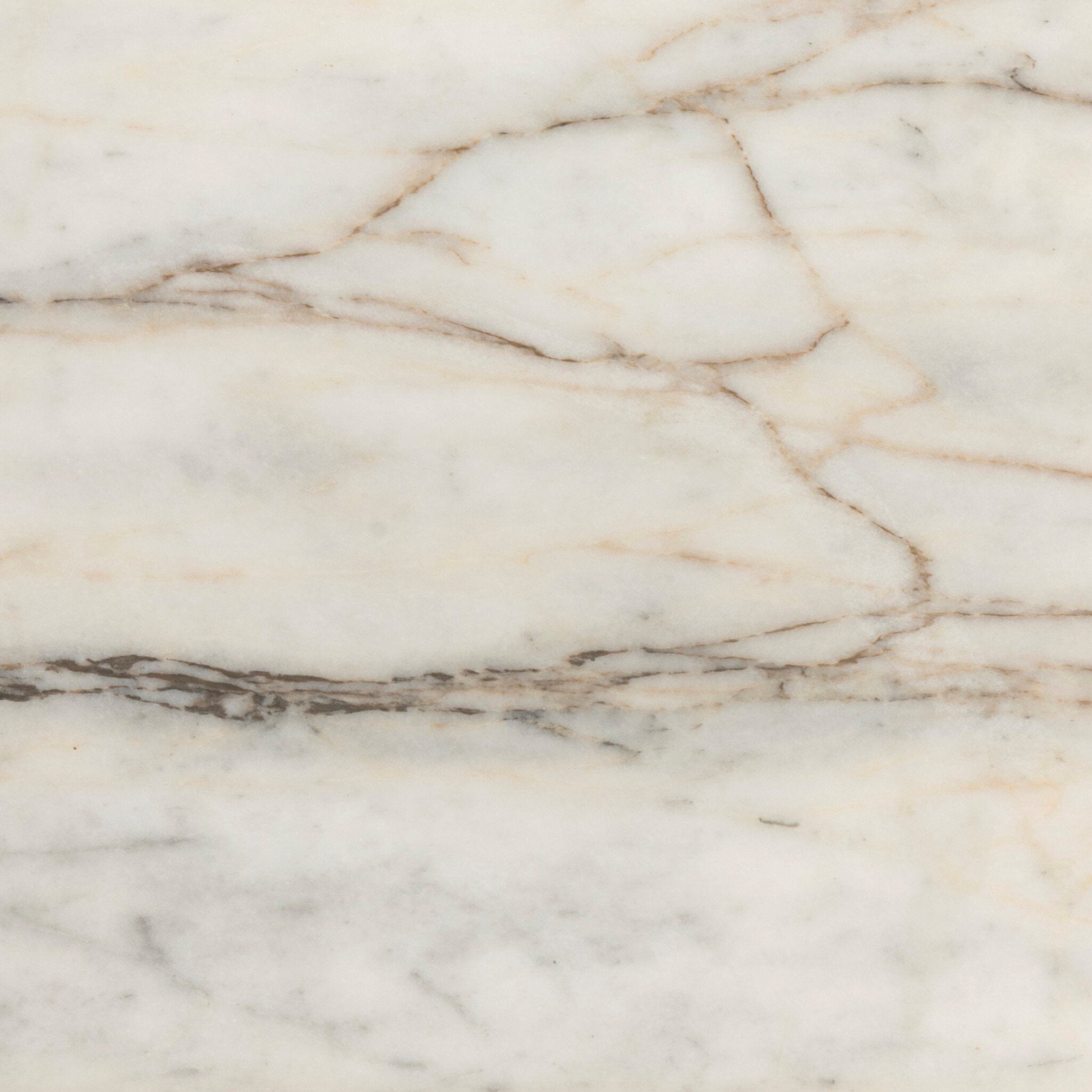 Four Hands Eisen Striated Marble Nightstand detail view