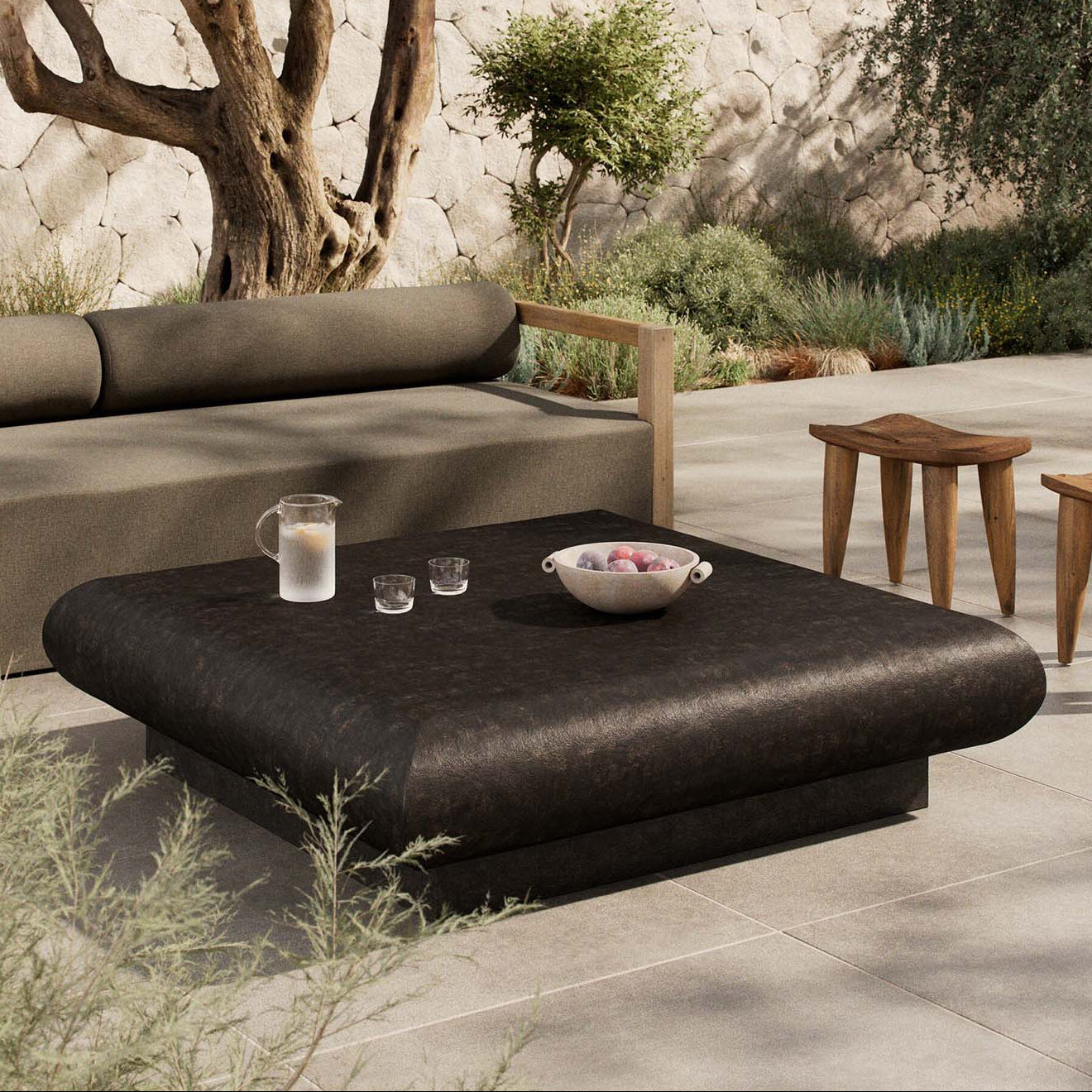 Four Hands Ambra Outdoor Coffee Table