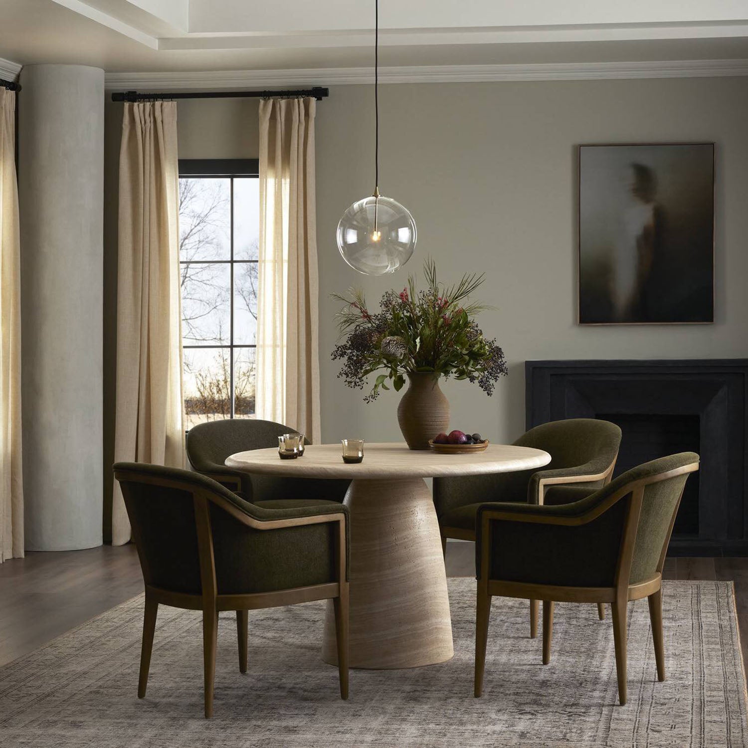 Four Hands x Coup D'esprit Foggy Dream I Framed Art