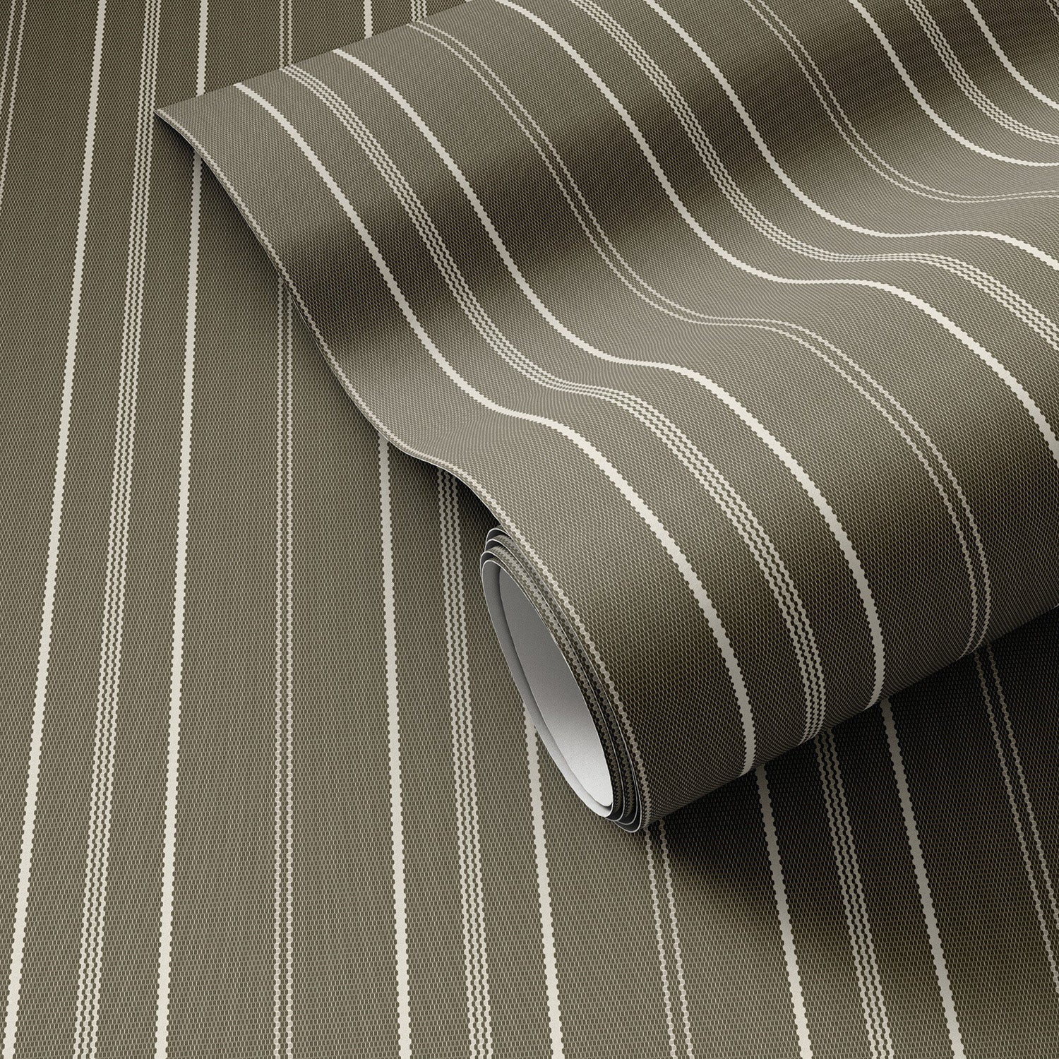 Getty Images x Four Hands Stripe Olive I Wallpaper