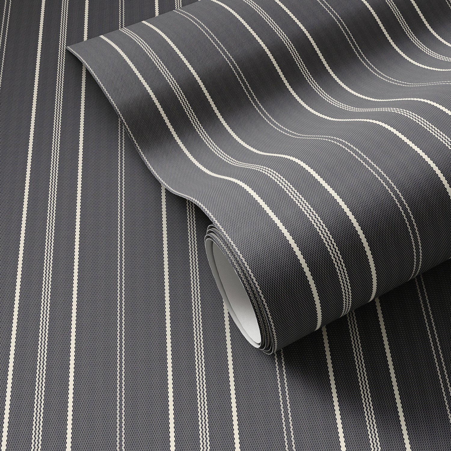 Getty Images x Four Hands Stripe Black I Wallpaper
