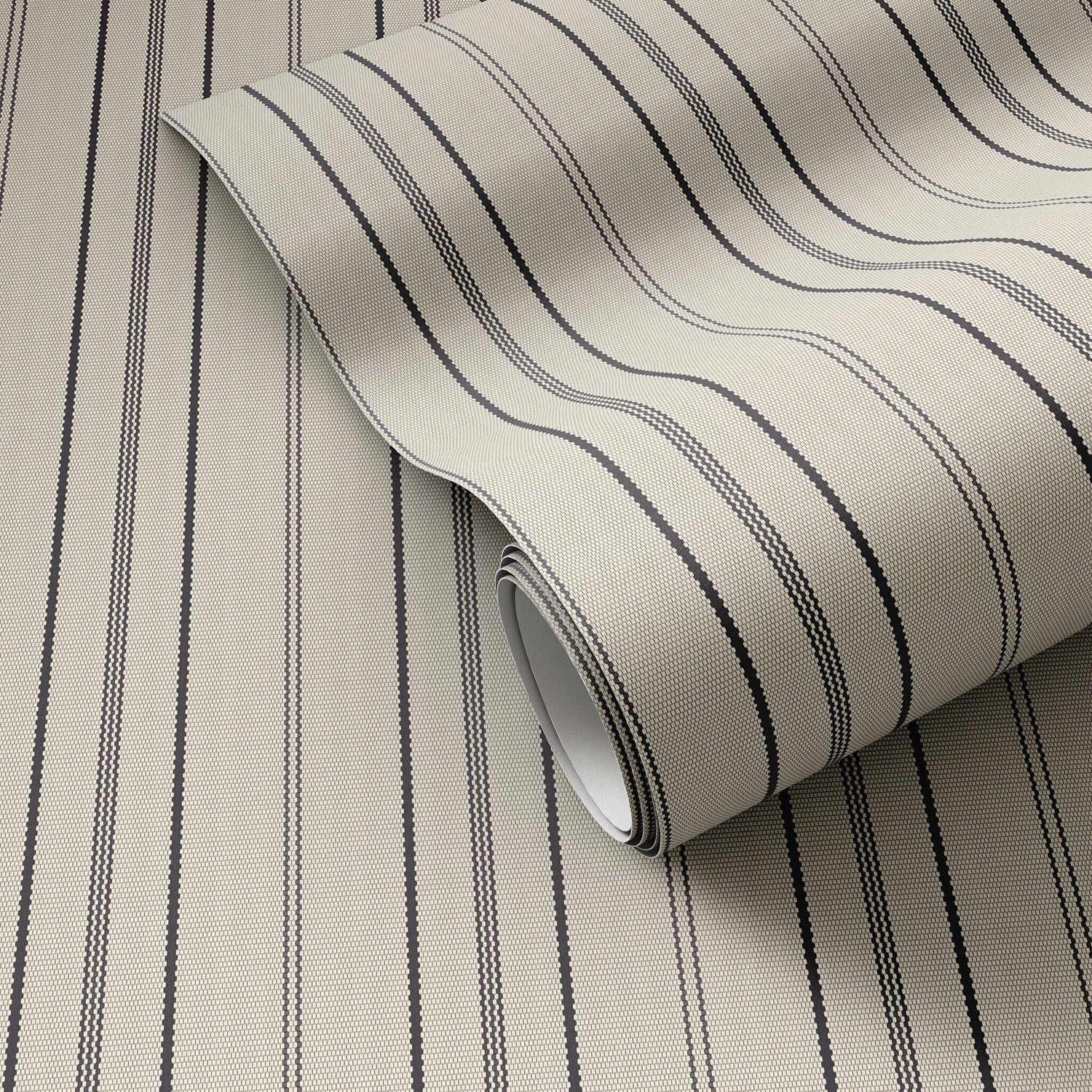 Getty Images x Four Hands Stripe Black II Wallpaper