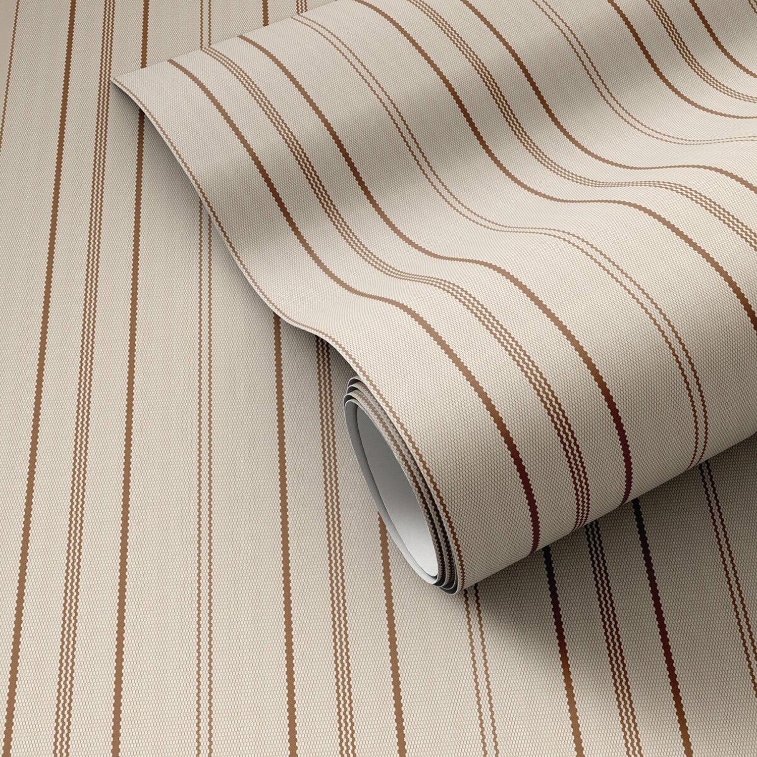 Getty Images x Four Hands Stripe Terracotta II Wallpaper