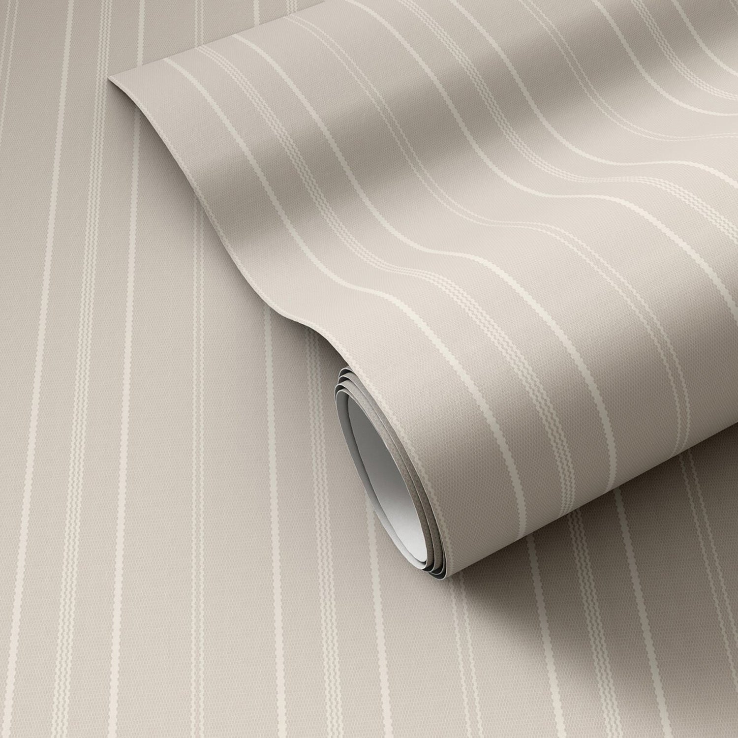 Getty Images x Four Hands Stripe Gray I Wallpaper