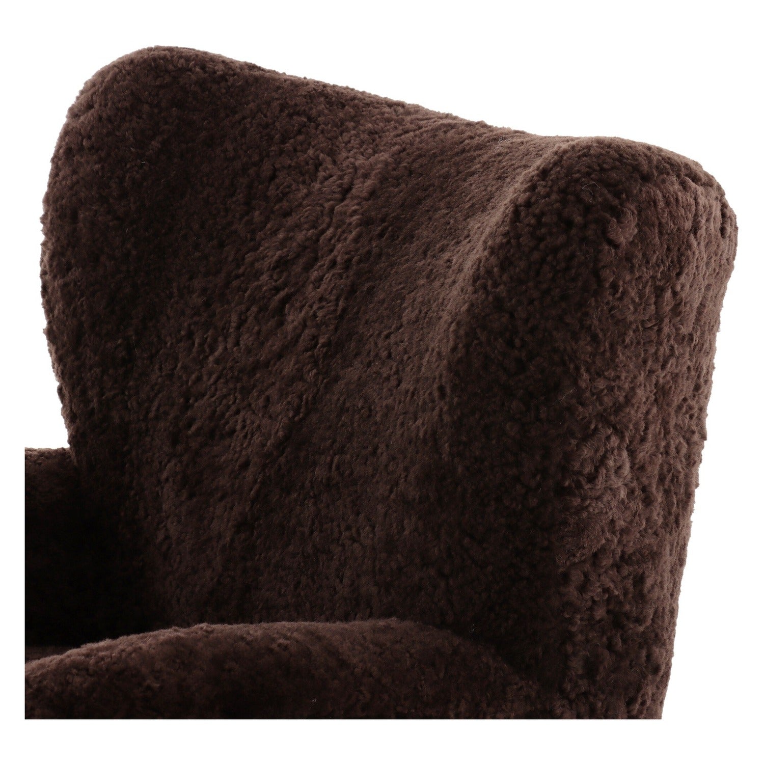 Four Hands Amelie Cocoa Shearling Chair