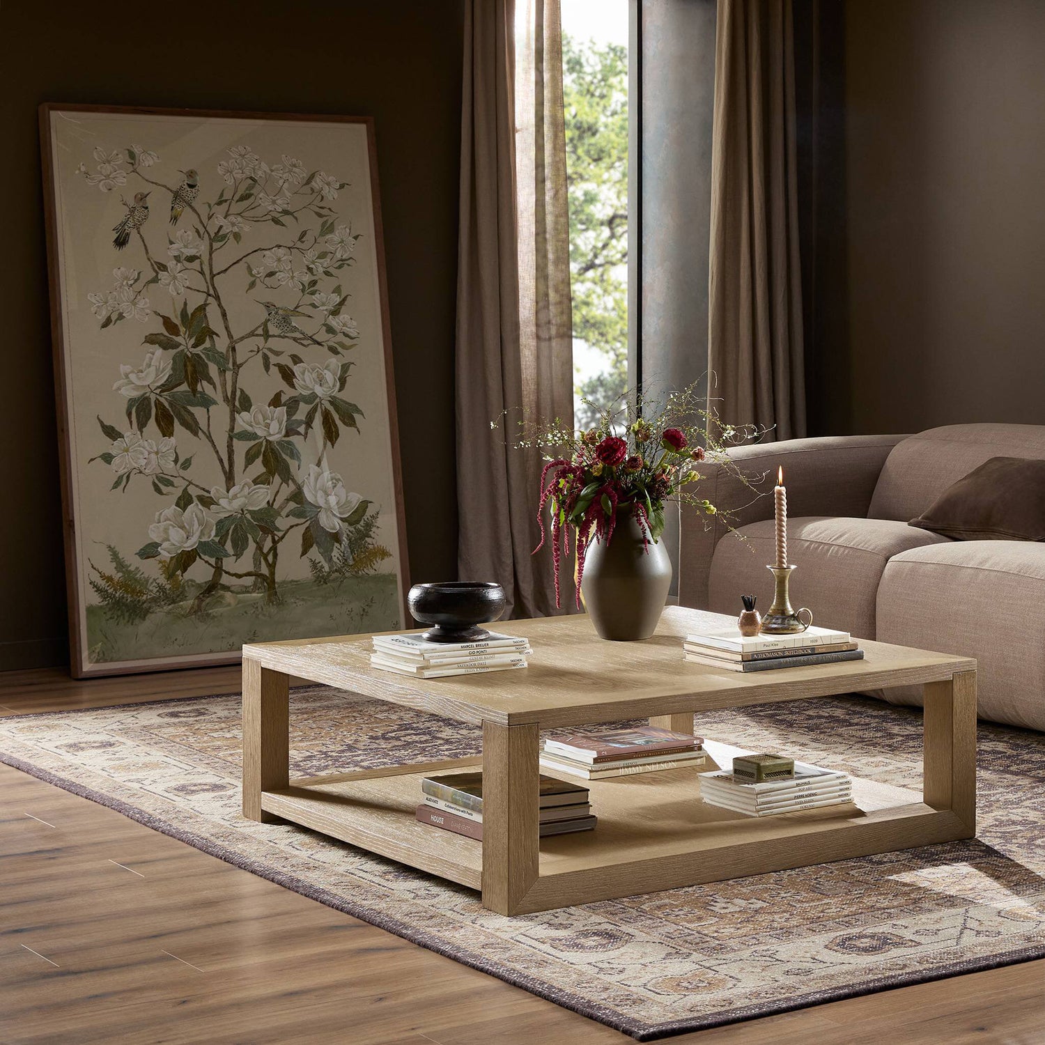 Four Hands Thomas Square Coffee Table
