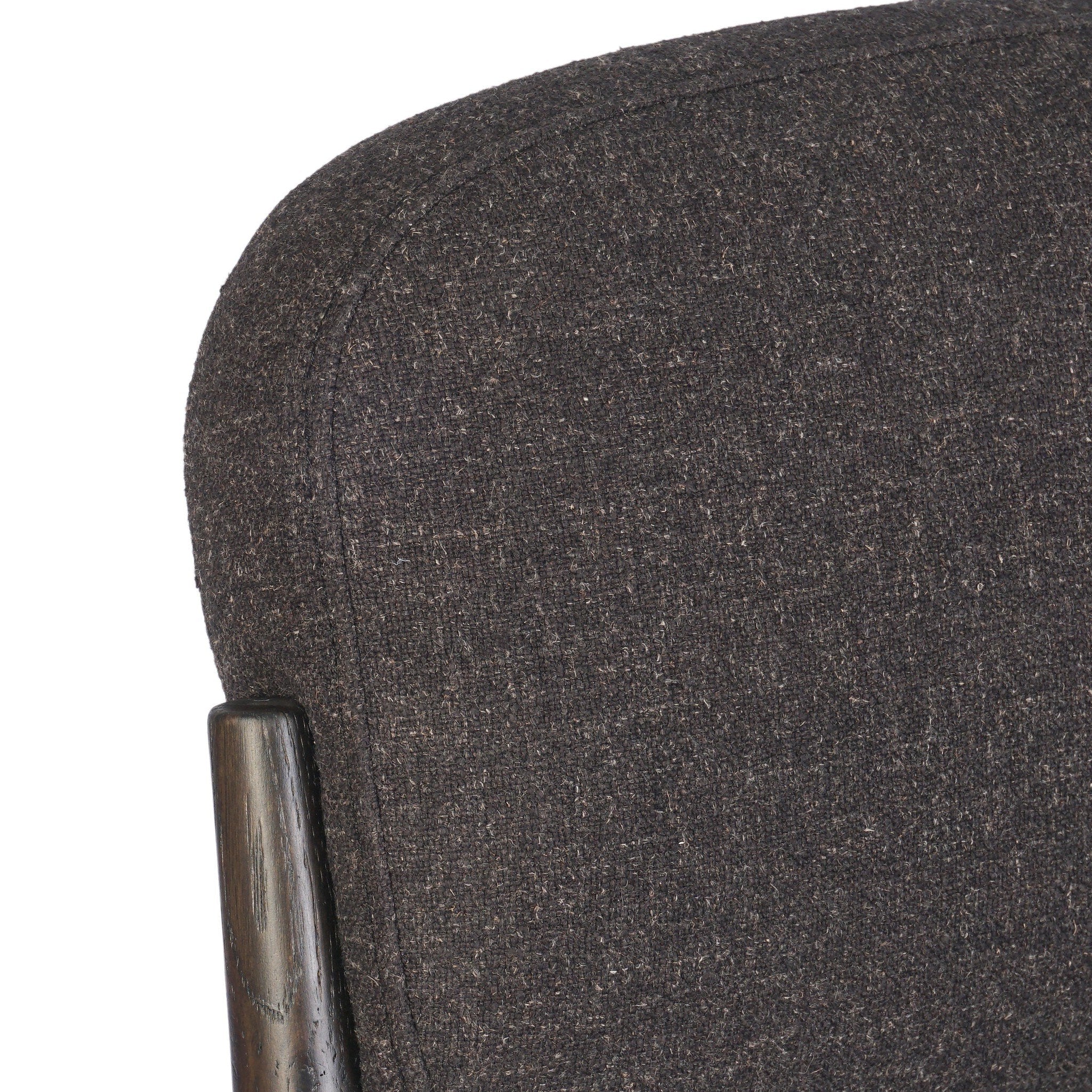 Four Hands Esther Antwerp Noir Counter Stool detail view 2