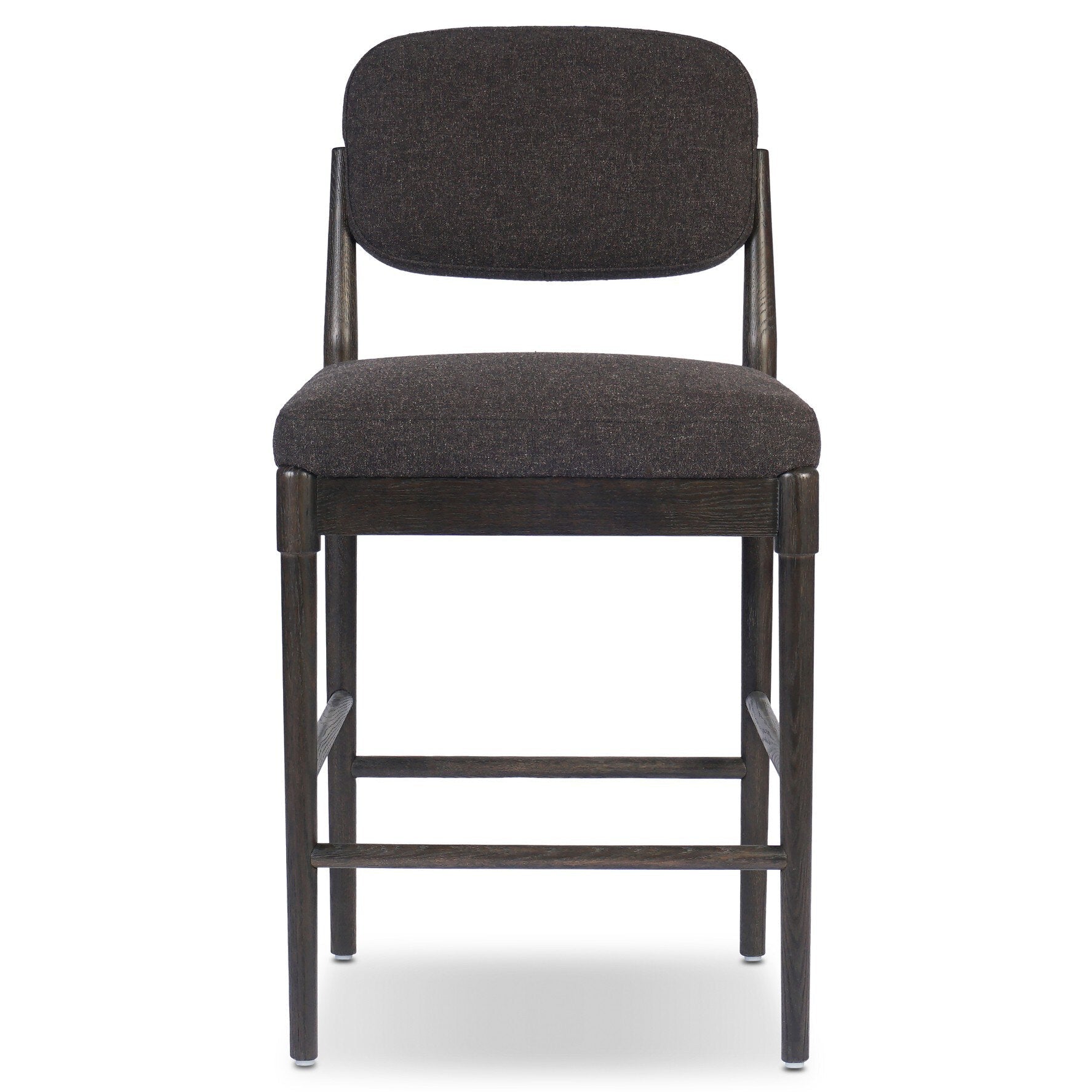 Four Hands Esther Antwerp Noir Counter Stool front view