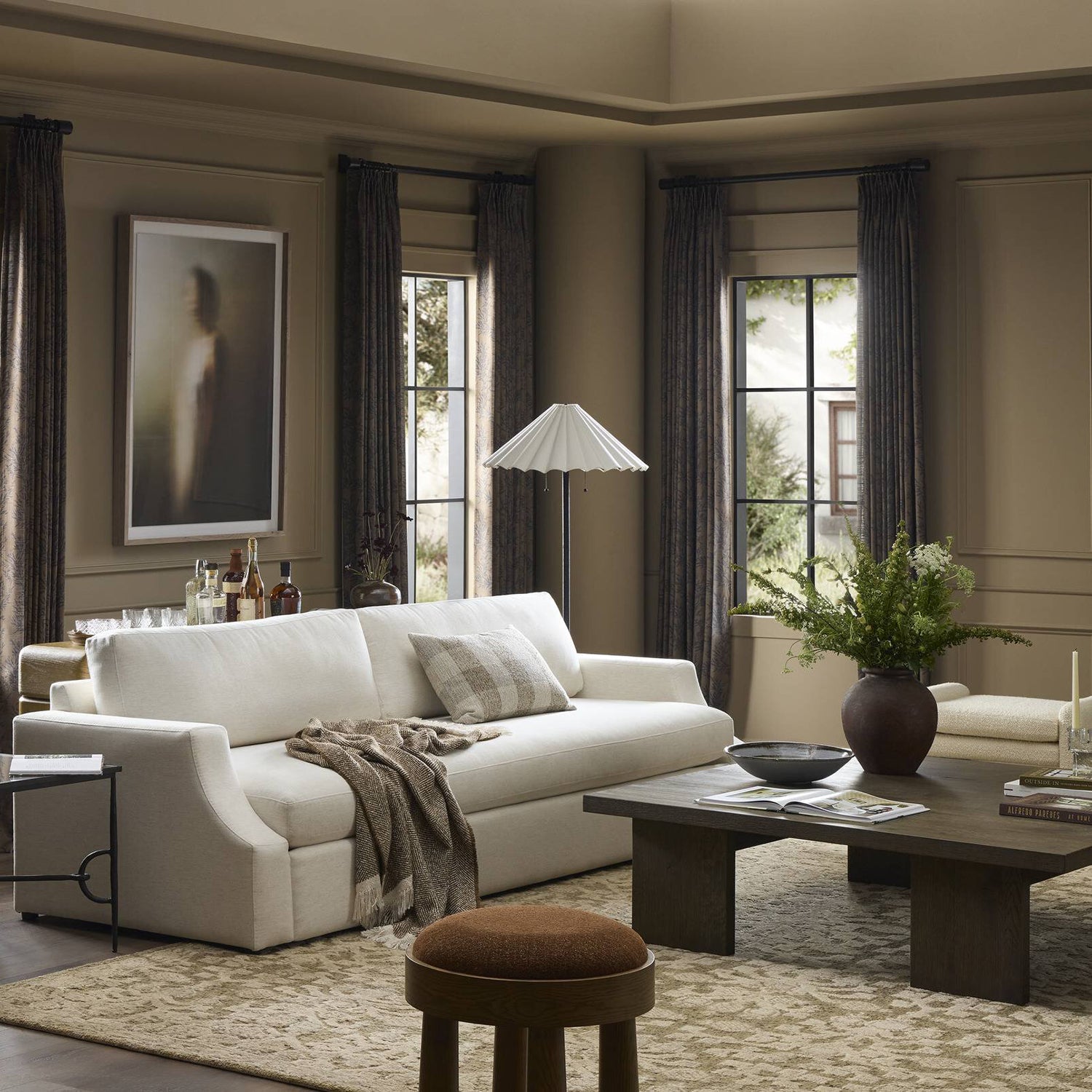 Four Hands Yarra Square Coffee Table