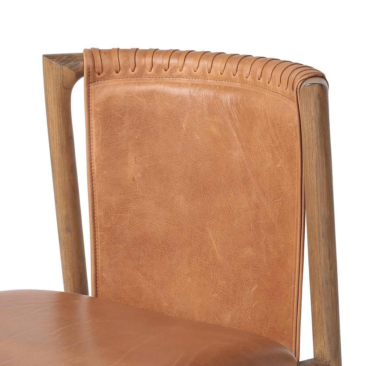 Four Hands Baden Leather Dining Chair Set of 2