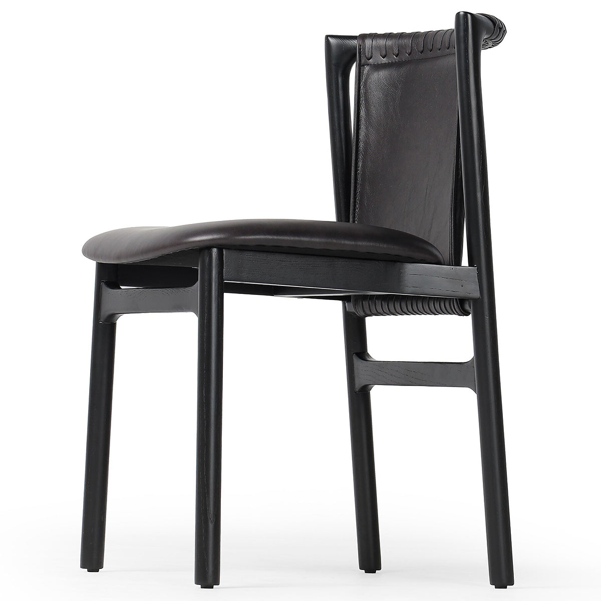 Four Hands Baden Leather Dining Chair Set of 2