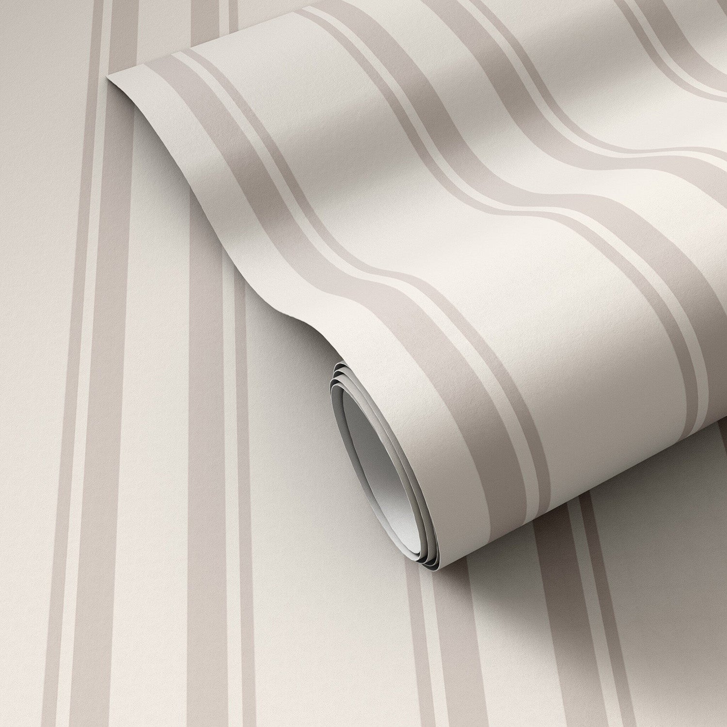 Getty Images x Four Hands Multi Stripe Gray II Wallpaper