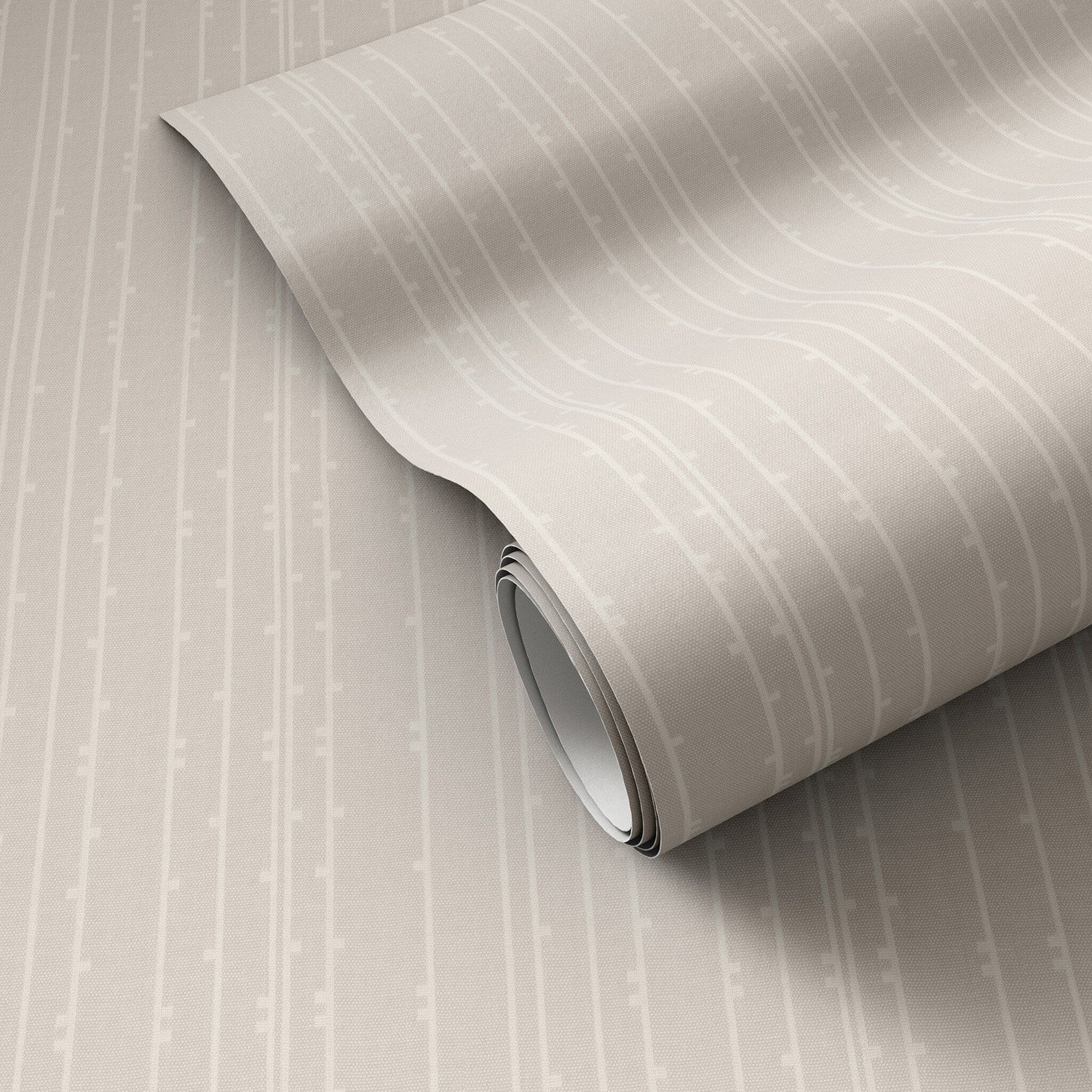 FH Art Studio Lin Tic Gray I Wallpaper