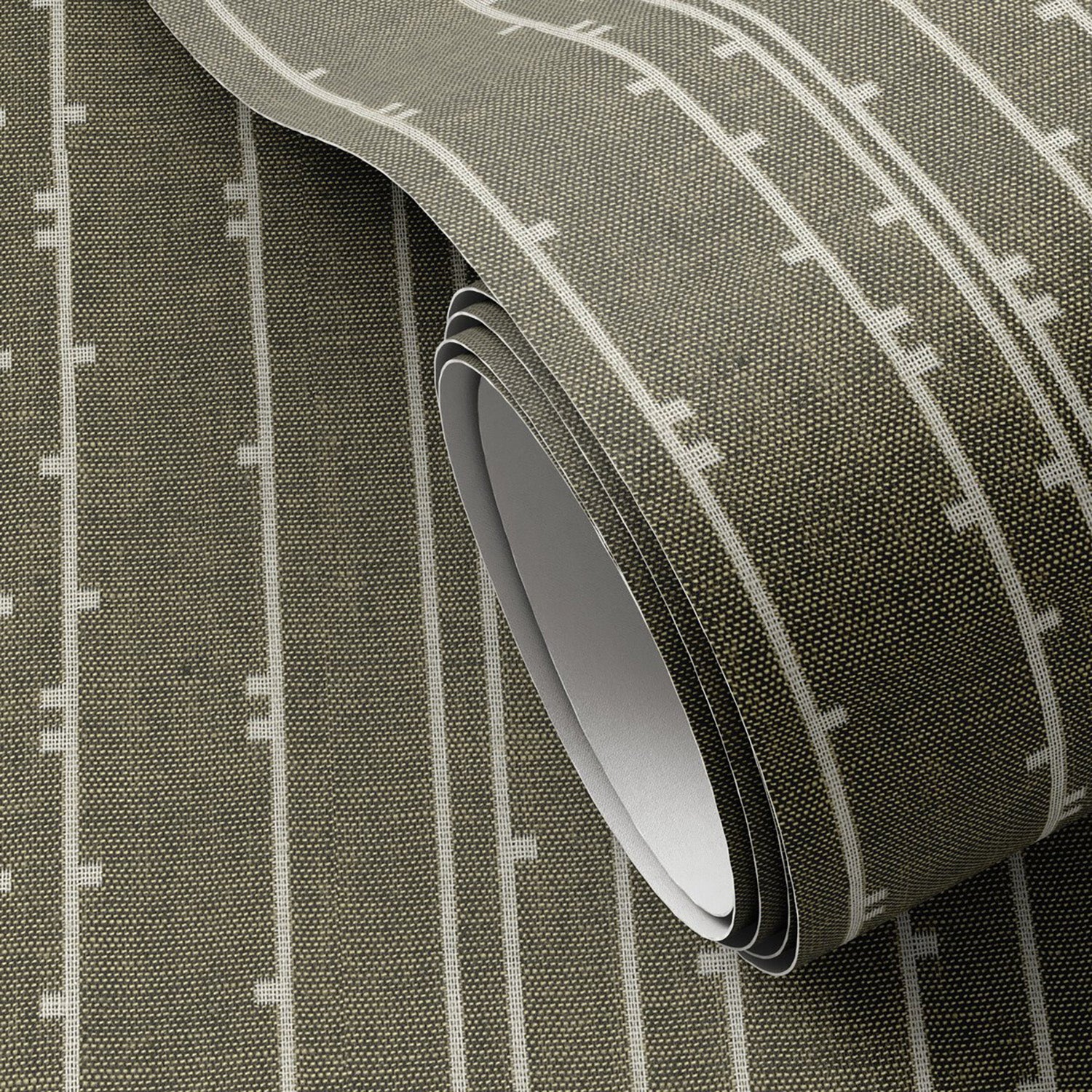 FH Art Studio Lin Tic Olive I Wallpaper