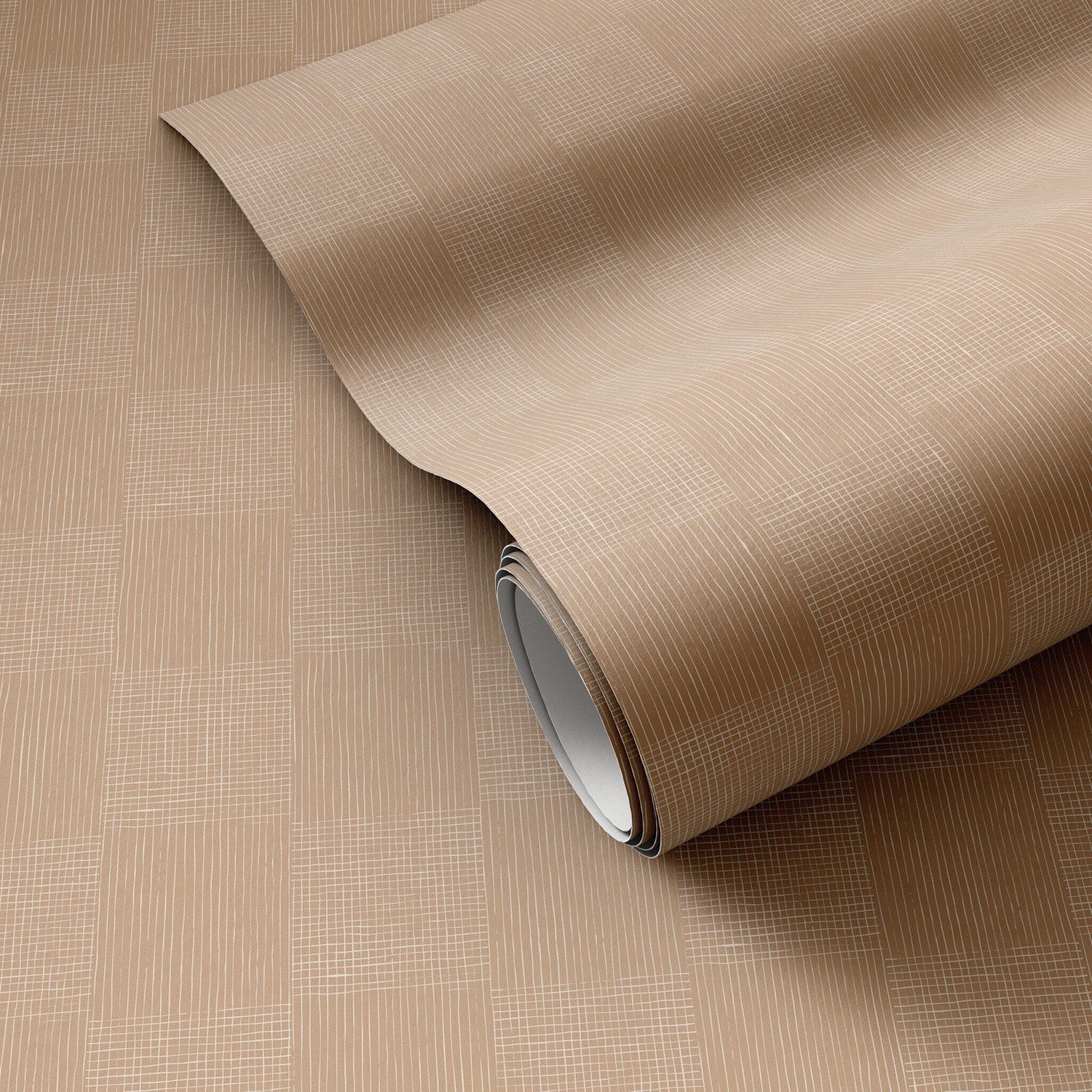 Getty Images x Four Hands Checkers Tan I Wallpaper