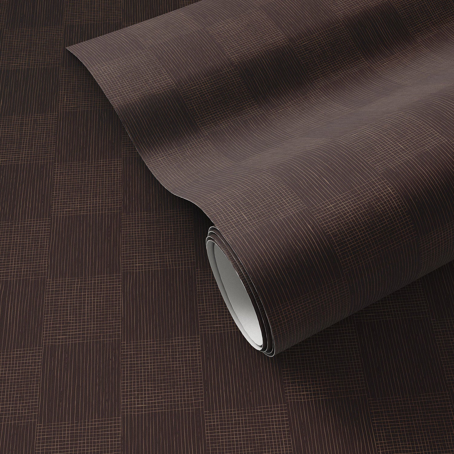 Getty Images x Four Hands Checkers Black & Tan I Wallpaper