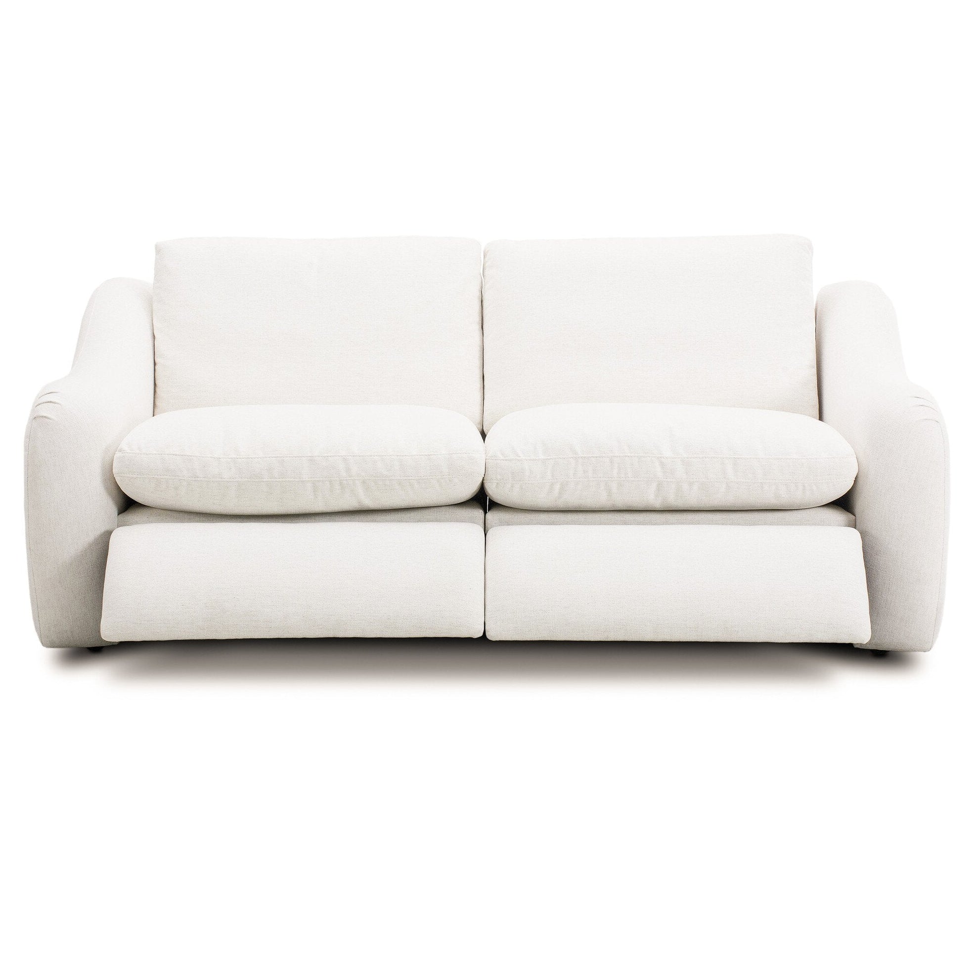 Four Hands Crawford Crypton Nomad Snow Power Recliner 2 Piece Sectional Sofa Sofa open view