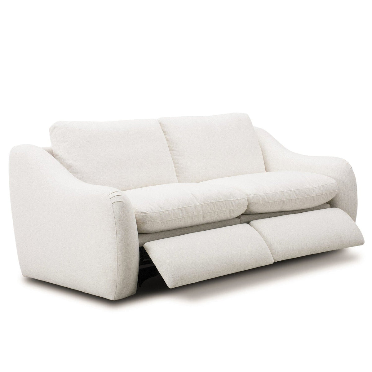 Four Hands Crawford Crypton Nomad Snow Power Recliner 2 Piece Sectional Sofa Sofa open view 2