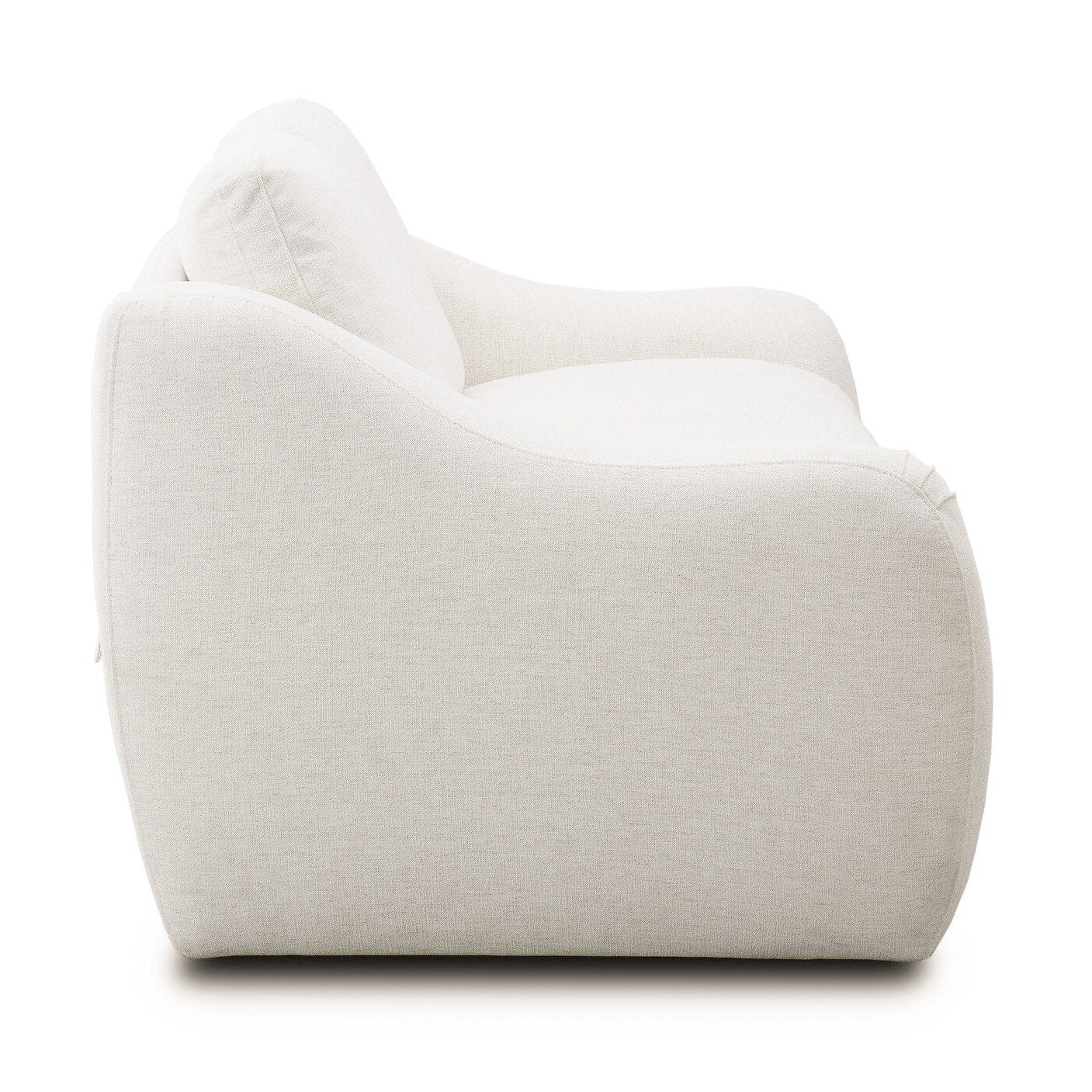 Four Hands Crawford Crypton Nomad Snow Power Recliner 2 Piece Sectional Sofa Sofa side view