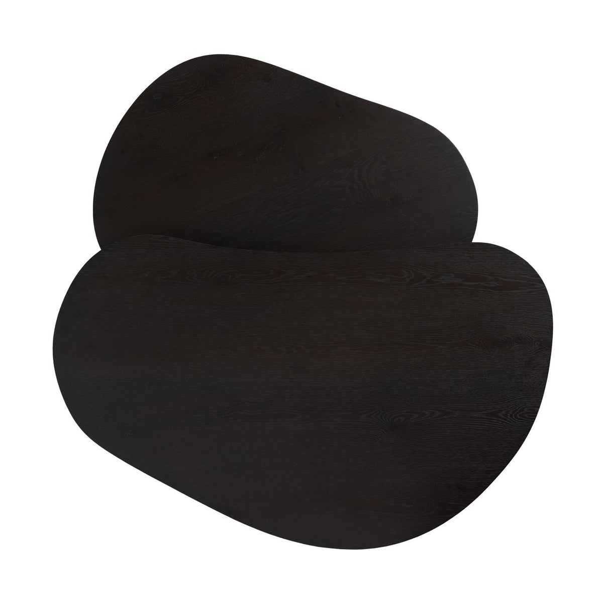 Four Hands Joji Aged Black Nesting Coffee Table top view