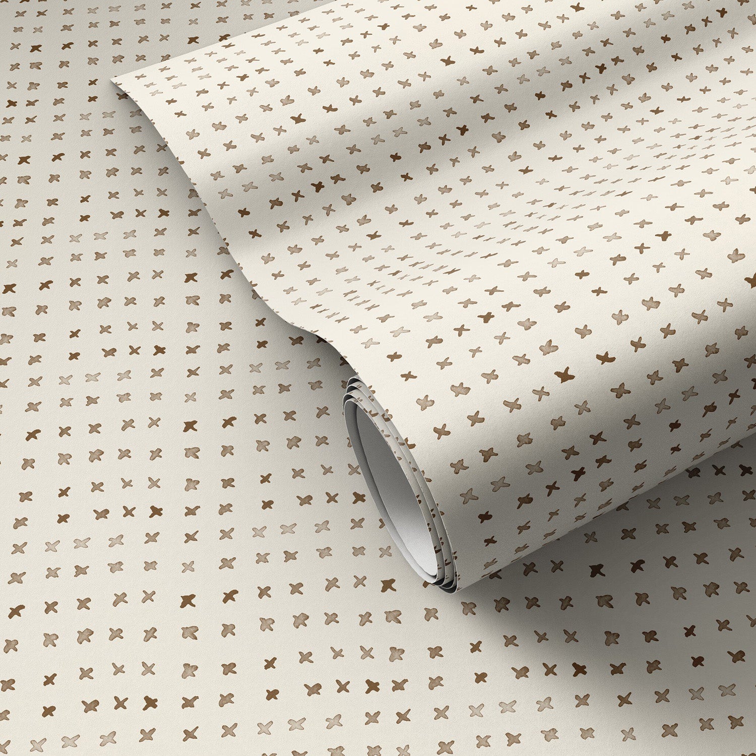 Jess Engle x Four Hands Bisous Terracotta I Wallpaper