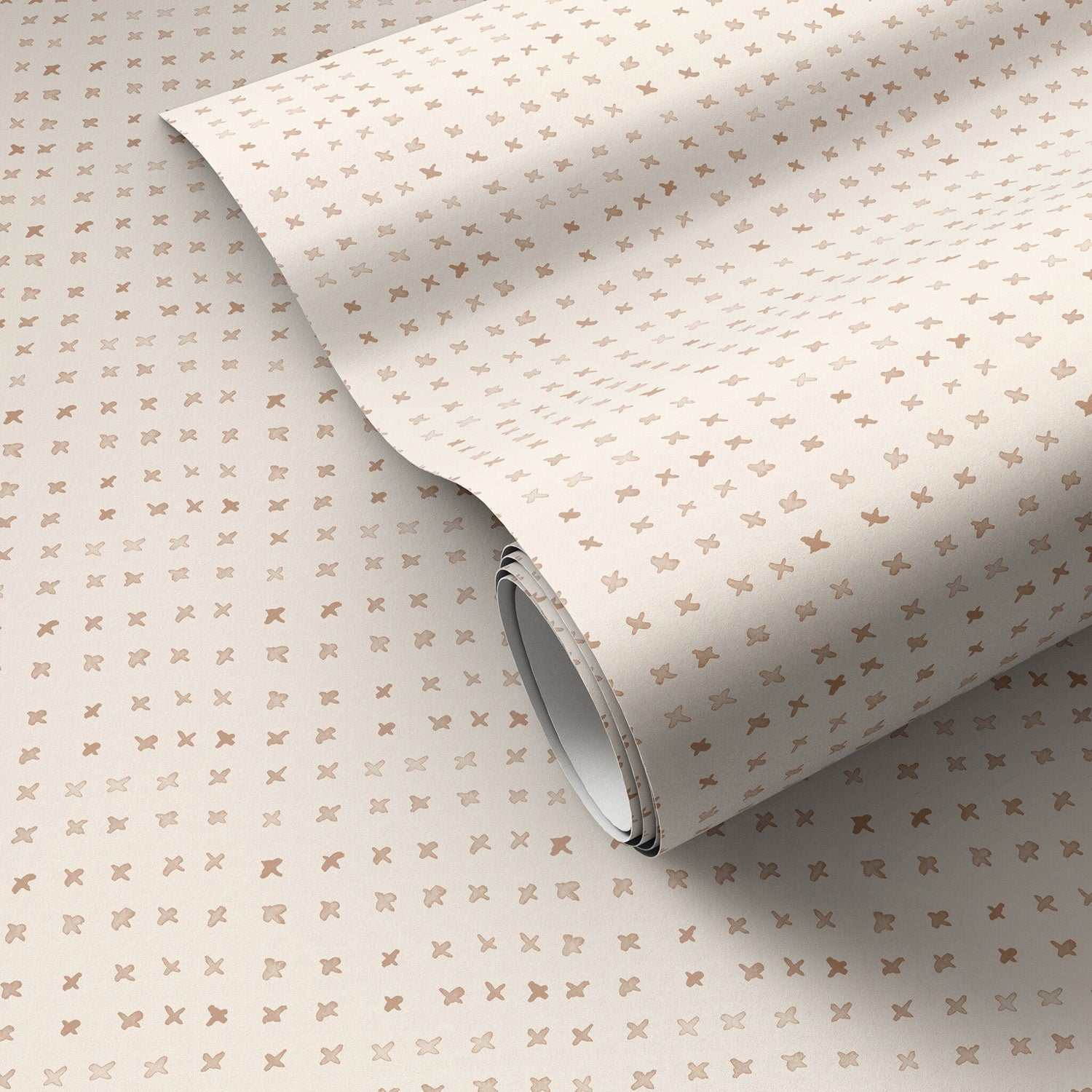 Jess Engle x Four Hands Bisous Tan I Wallpaper