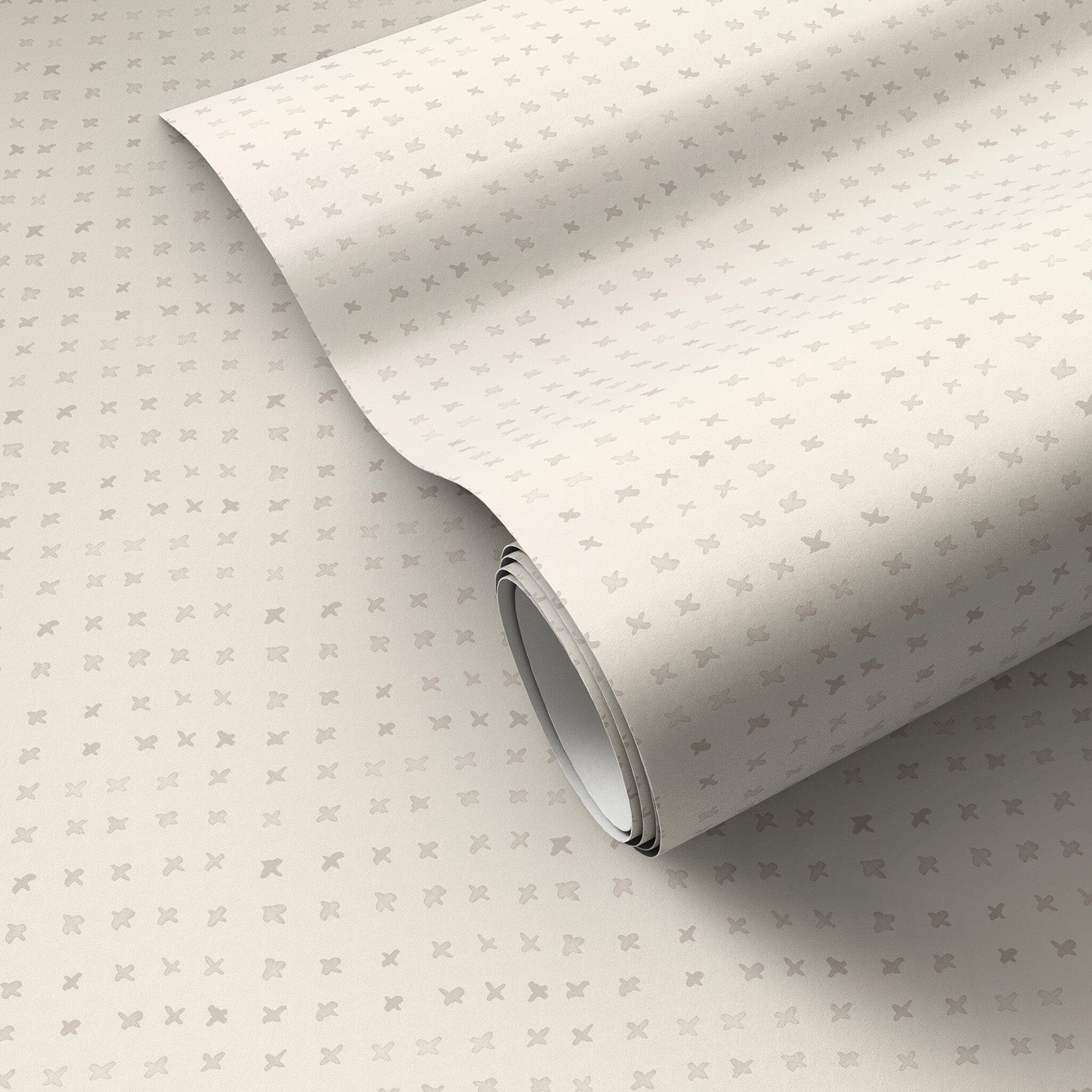 Jess Engle x Four Hands Bisous Gray I Wallpaper