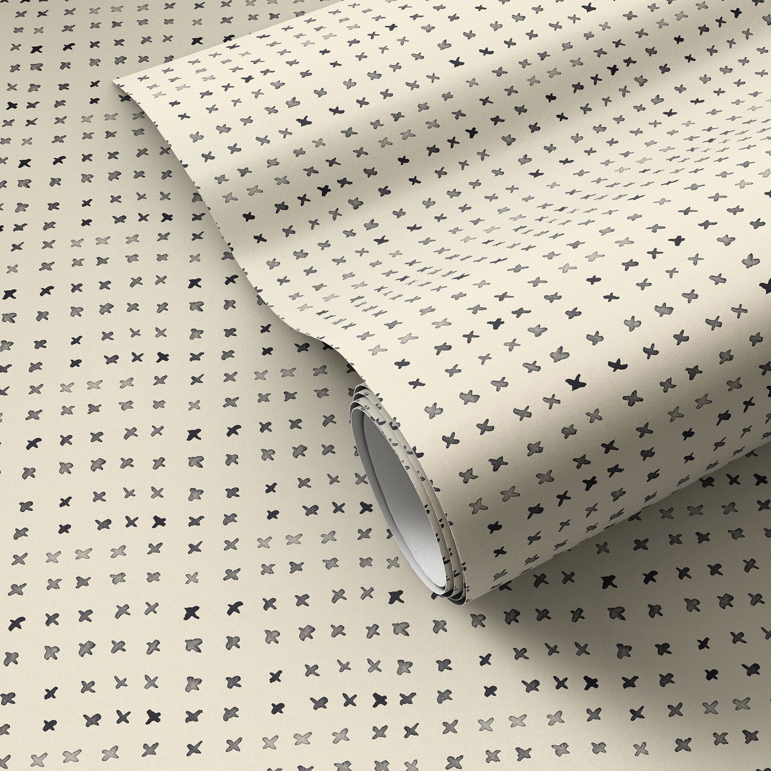 Jess Engle x Four Hands Bisous Black I Wallpaper