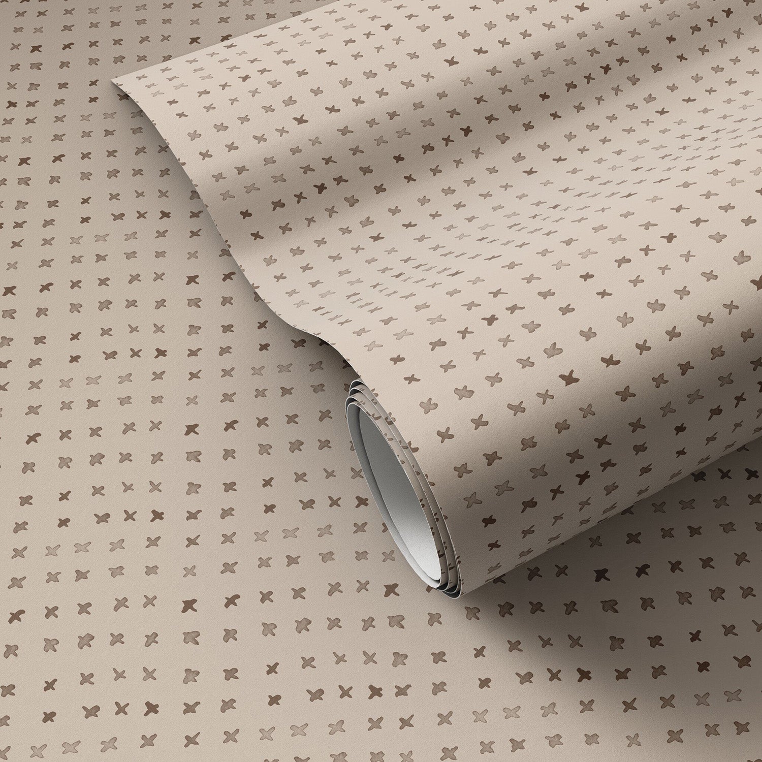 Jess Engle x Four Hands Bisous Taupe I Wallpaper