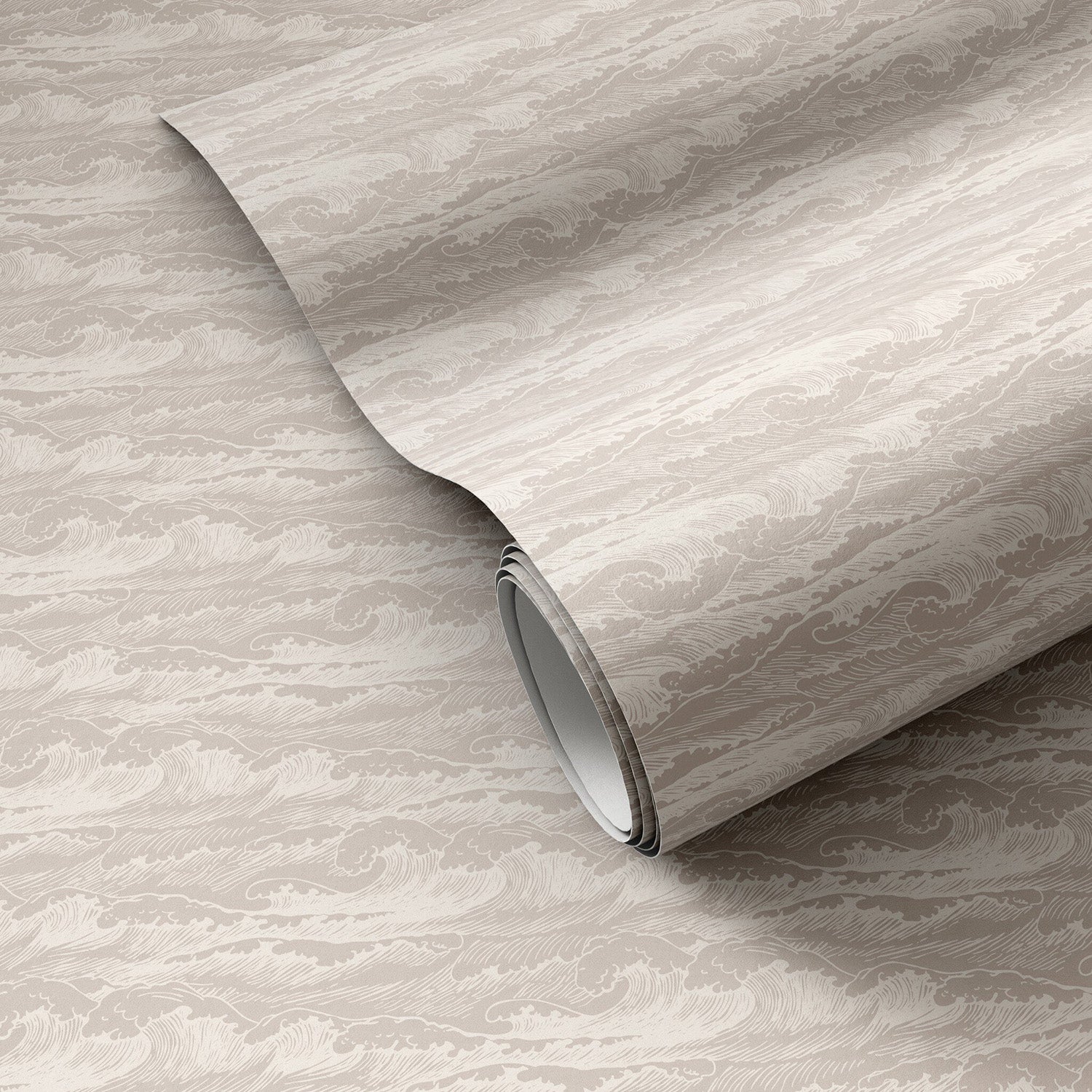 Getty Images x Four Hands Wavebreak Gray I Wallpaper