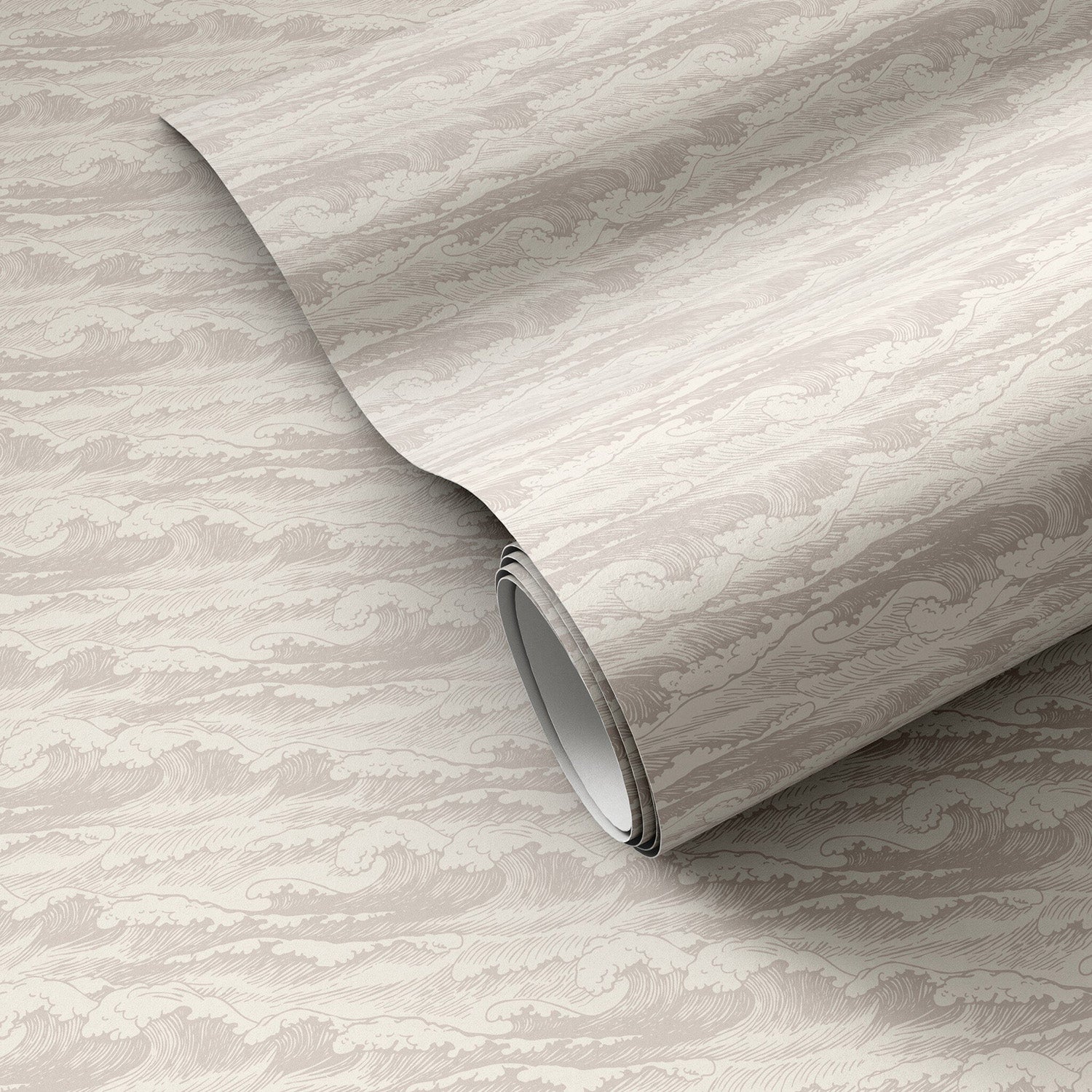 Getty Images x Four Hands Wavebreak Gray II Wallpaper