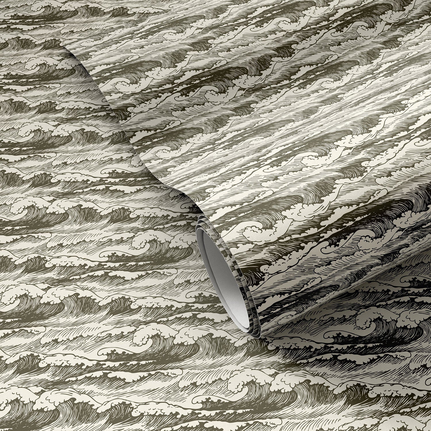 Getty Images x Four Hands Wavebreak Olive II Wallpaper