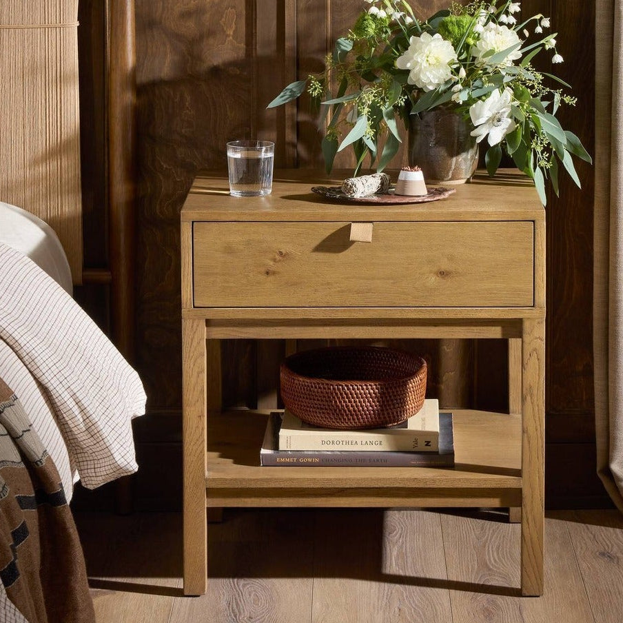 Four Hands Tula Worn Oak Nightstand Set of 2