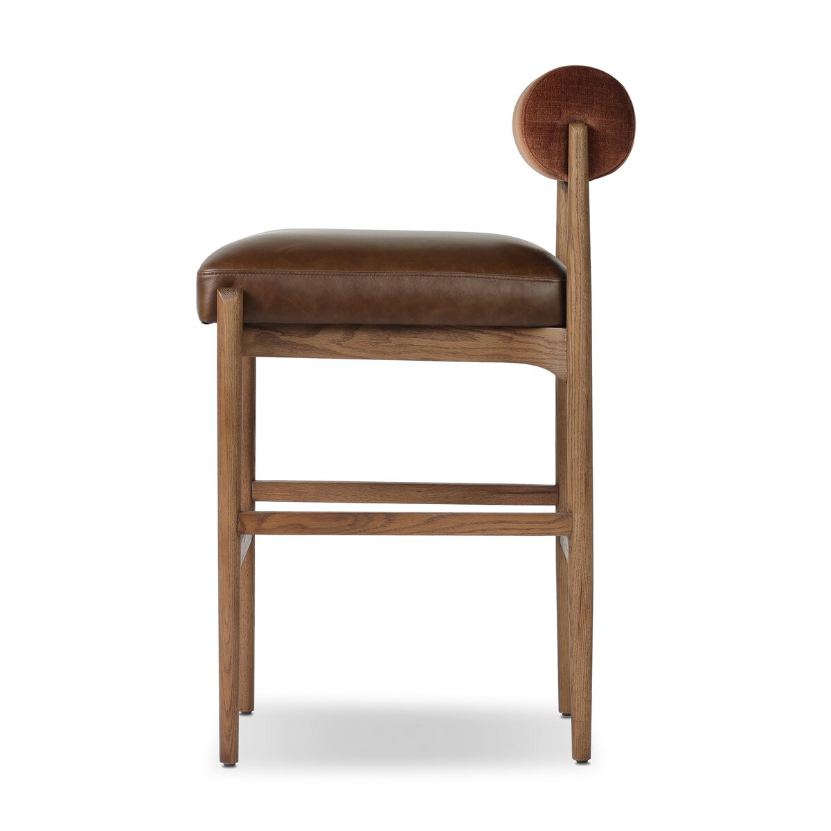 Four Hands Jazelle Havana Brown Counter Stool