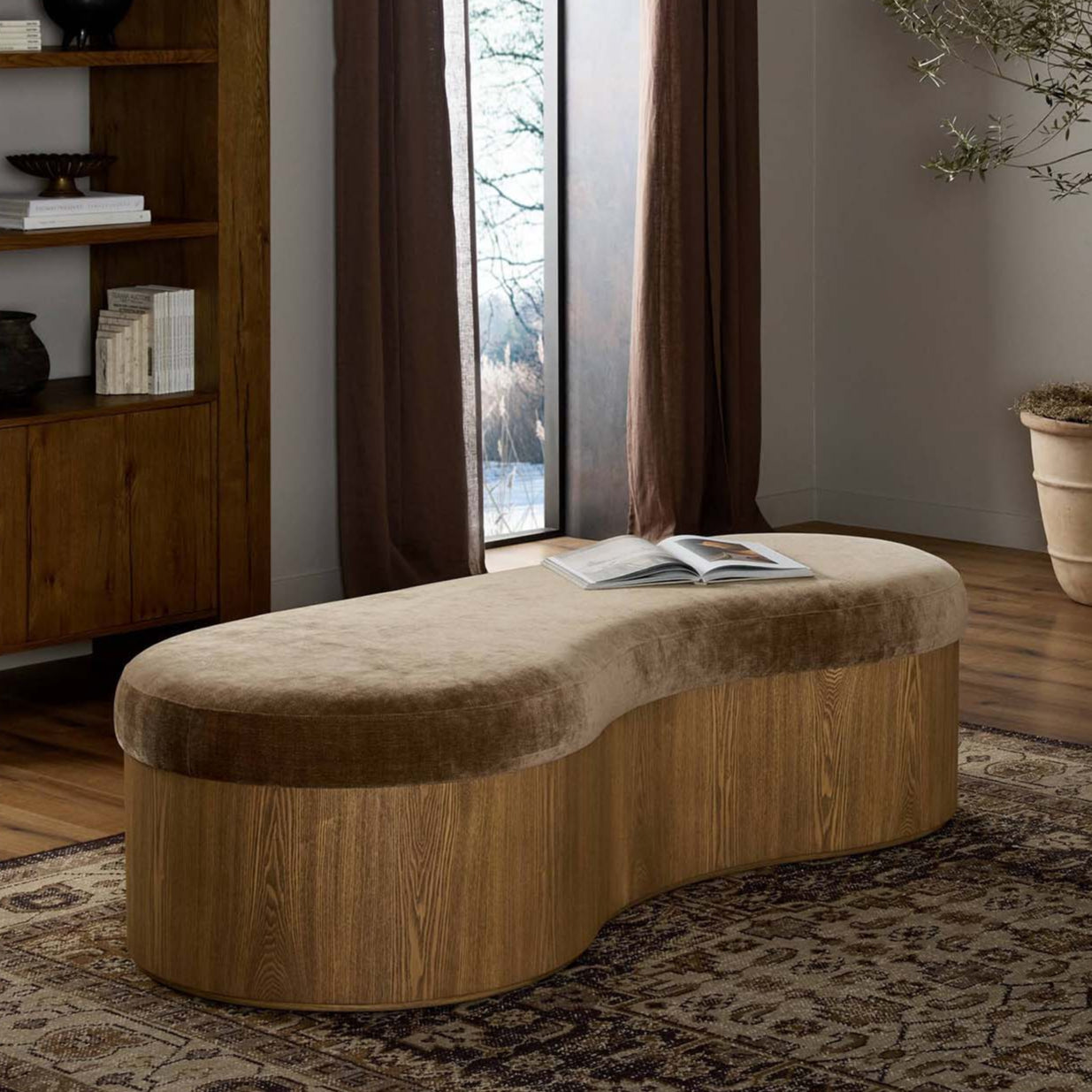 Four Hands Celeste Accent Bench