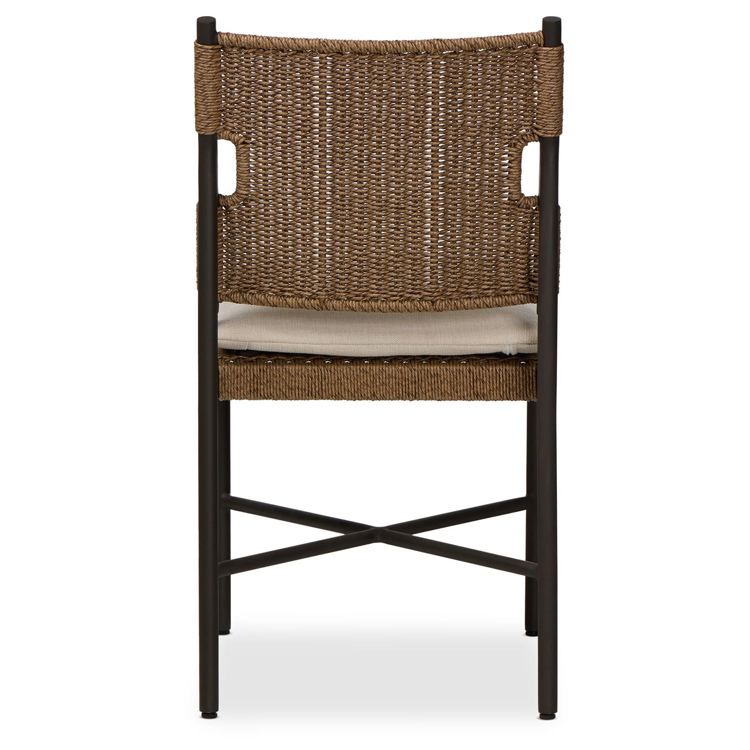 Four Hands Miller Outdoor Woven Dining Chair Set of 2