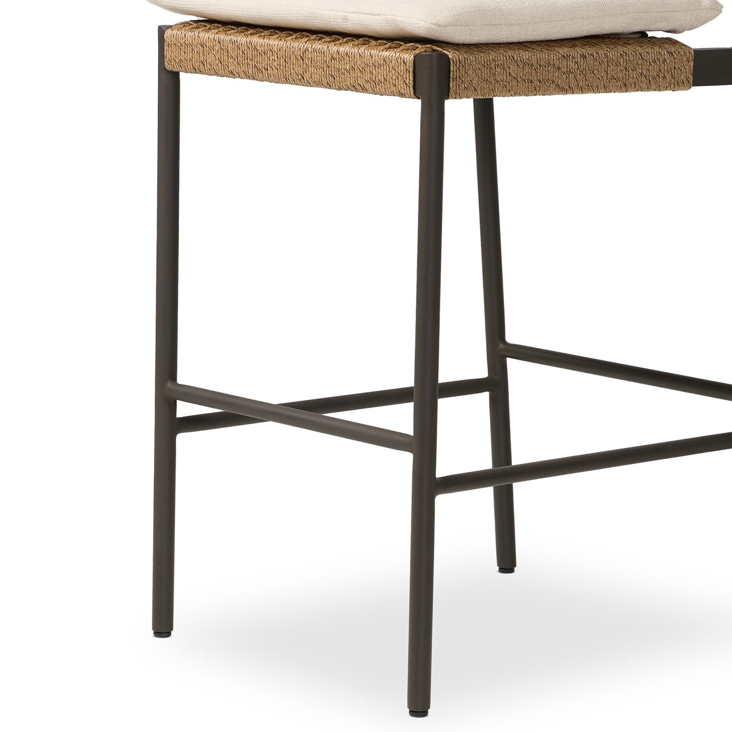 Four Hands Miller Outdoor Woven Bar Stool Set of 2