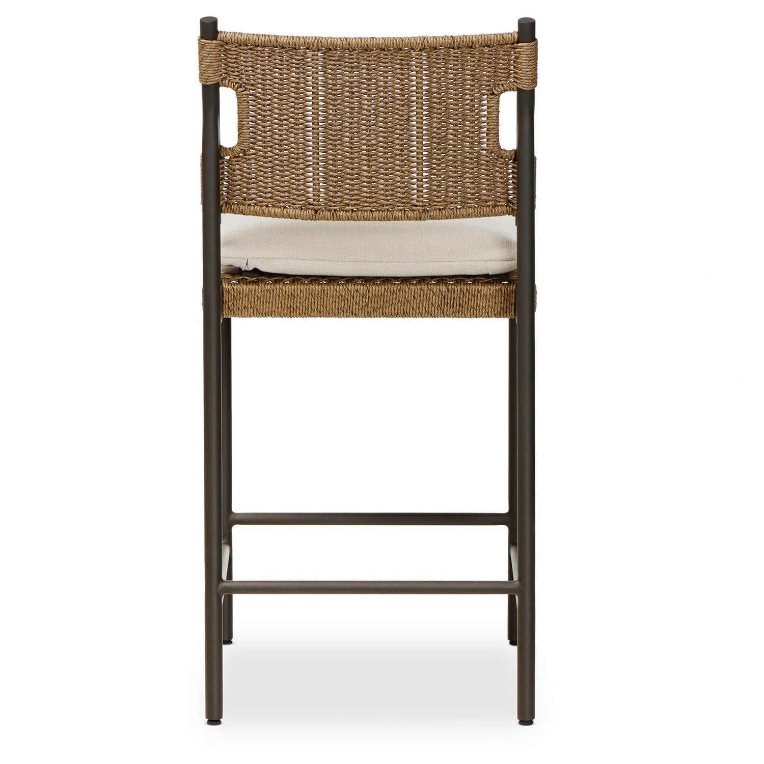 Four Hands Miller Outdoor Woven Counter Stool Set of 2