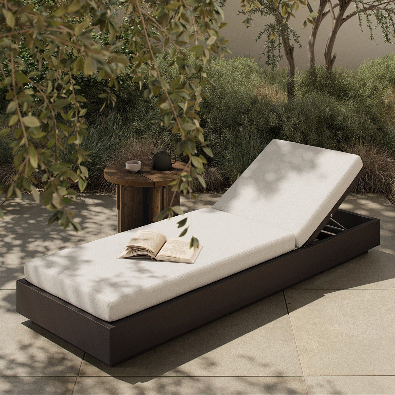 Four Hands Katari Outdoor Chaise Lounge