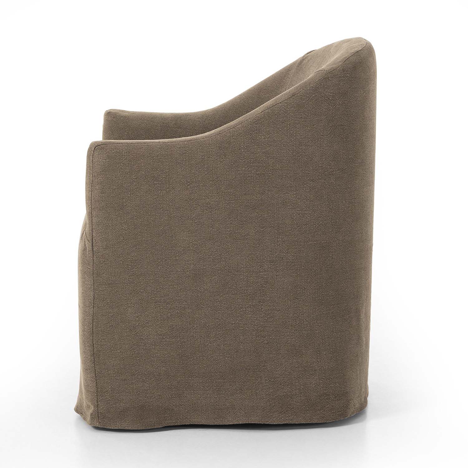 Four Hands Cove Dining Chair with Casters Set of 2