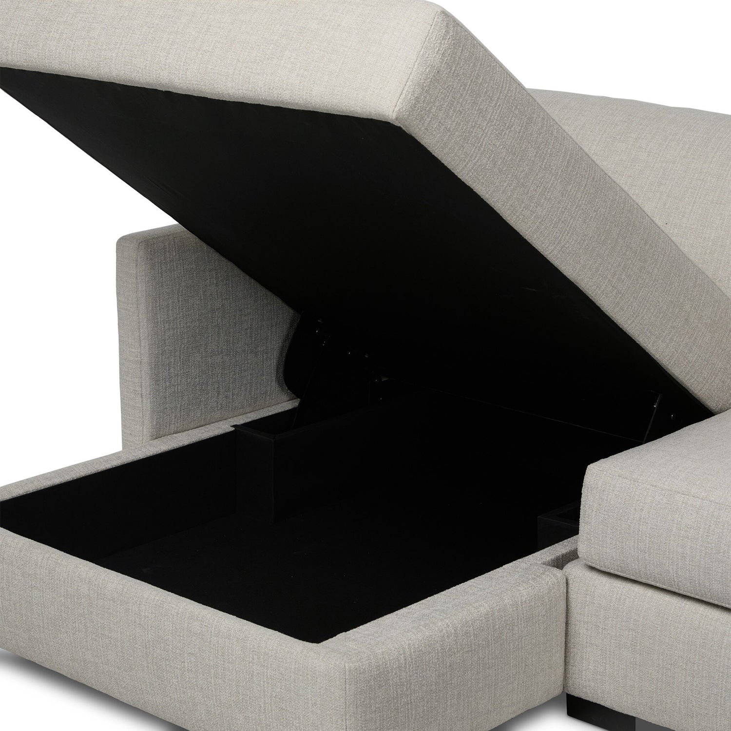 Four Hands Wickham 2-Piece Storage Sectional Sofa