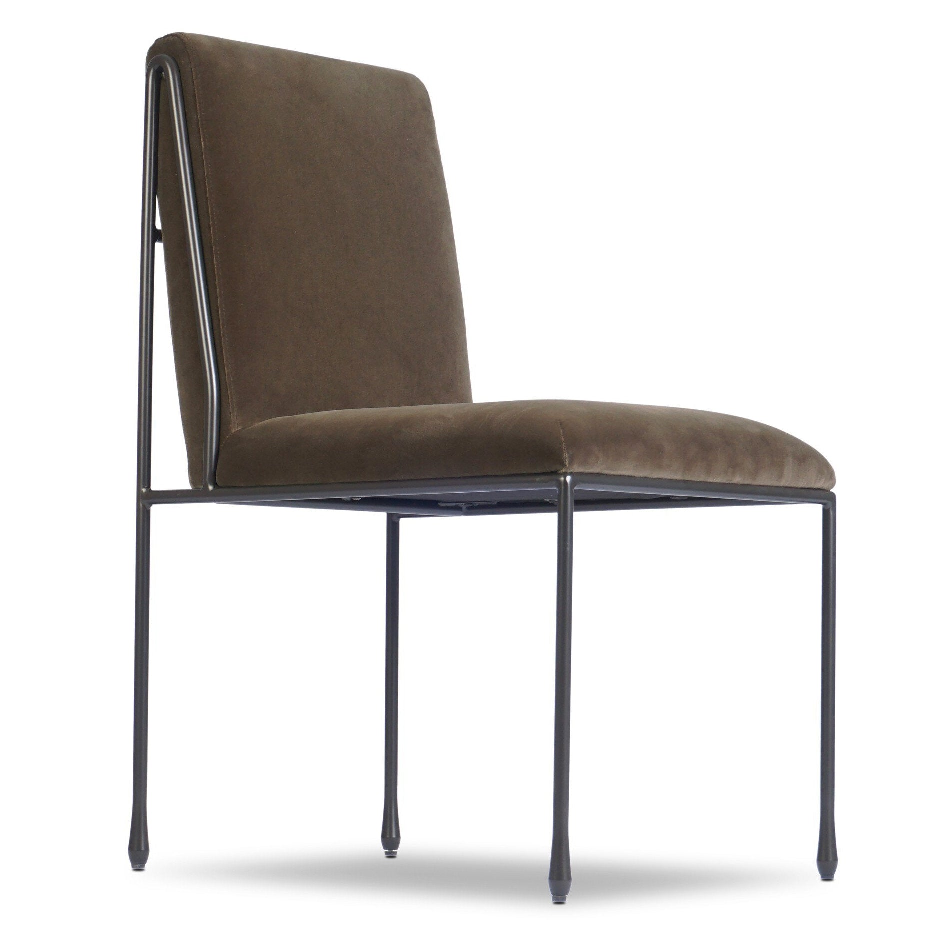 Four Hands Decker Surrey Mink Dining Chair craftsmanship detail