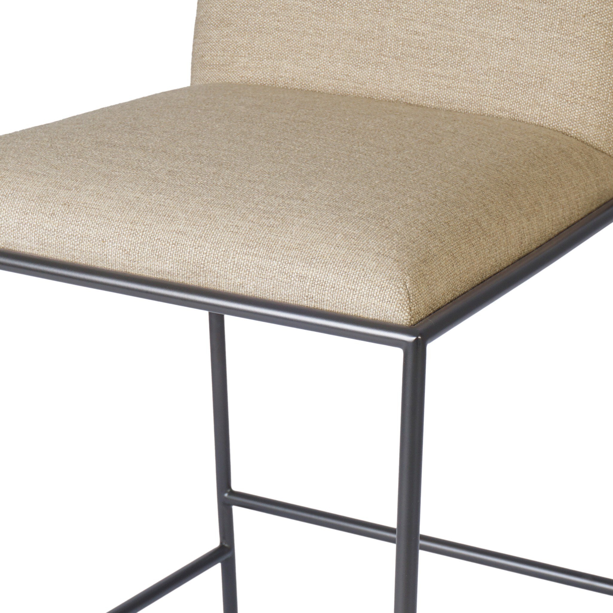 Four Hands Elba Alcala Wheat Bar Stool material and finish detail