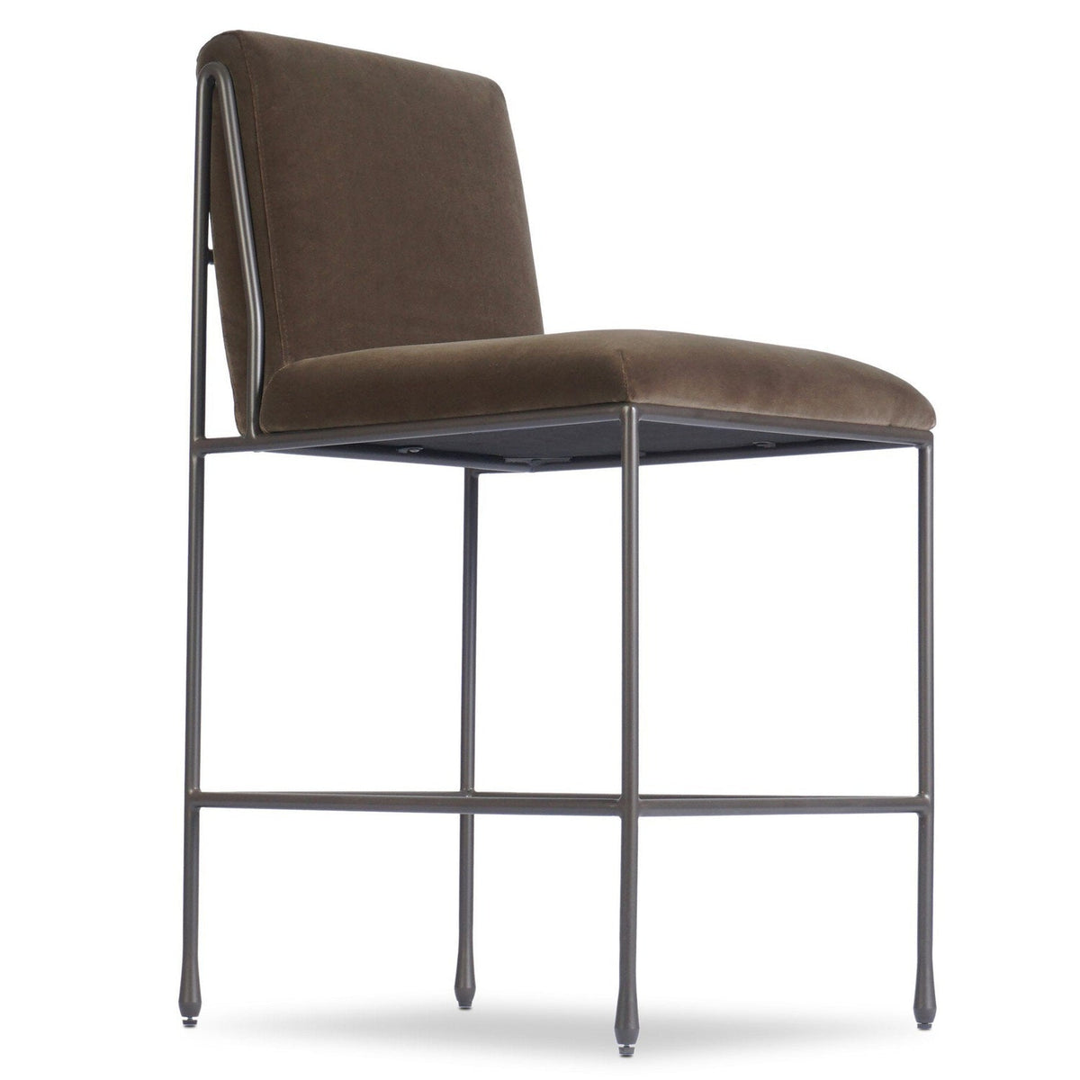 Four Hands Decker Surrey Mink Counter Stool craftsmanship detail