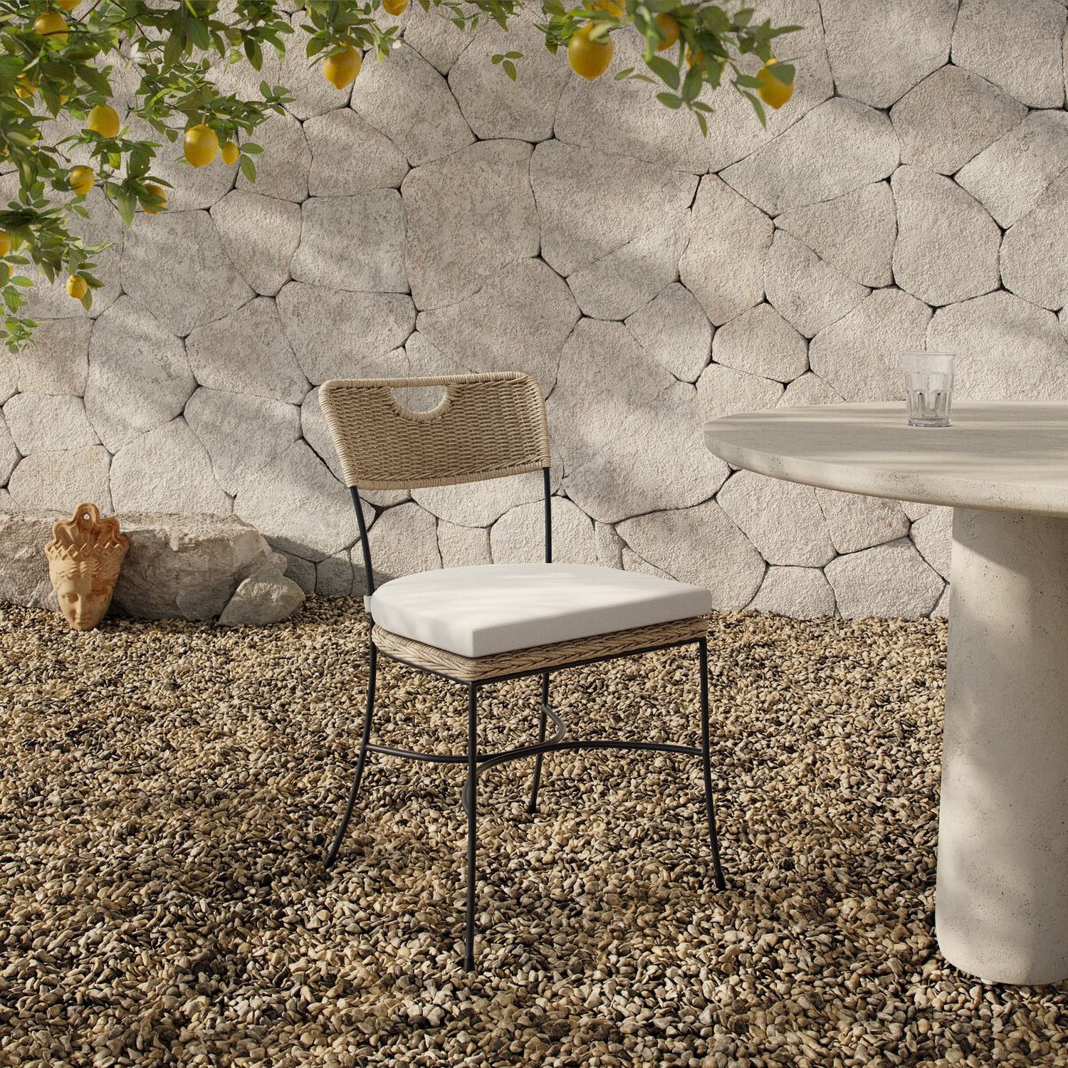 Four Hands Honor Outdoor Dining Chair Set of 2