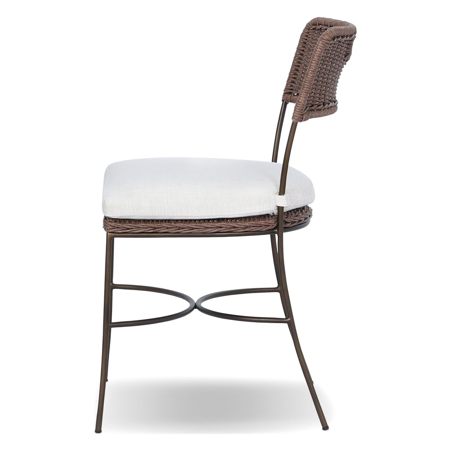 Four Hands Honor Vergo Cream Outdoor Dining Chair Set of 2