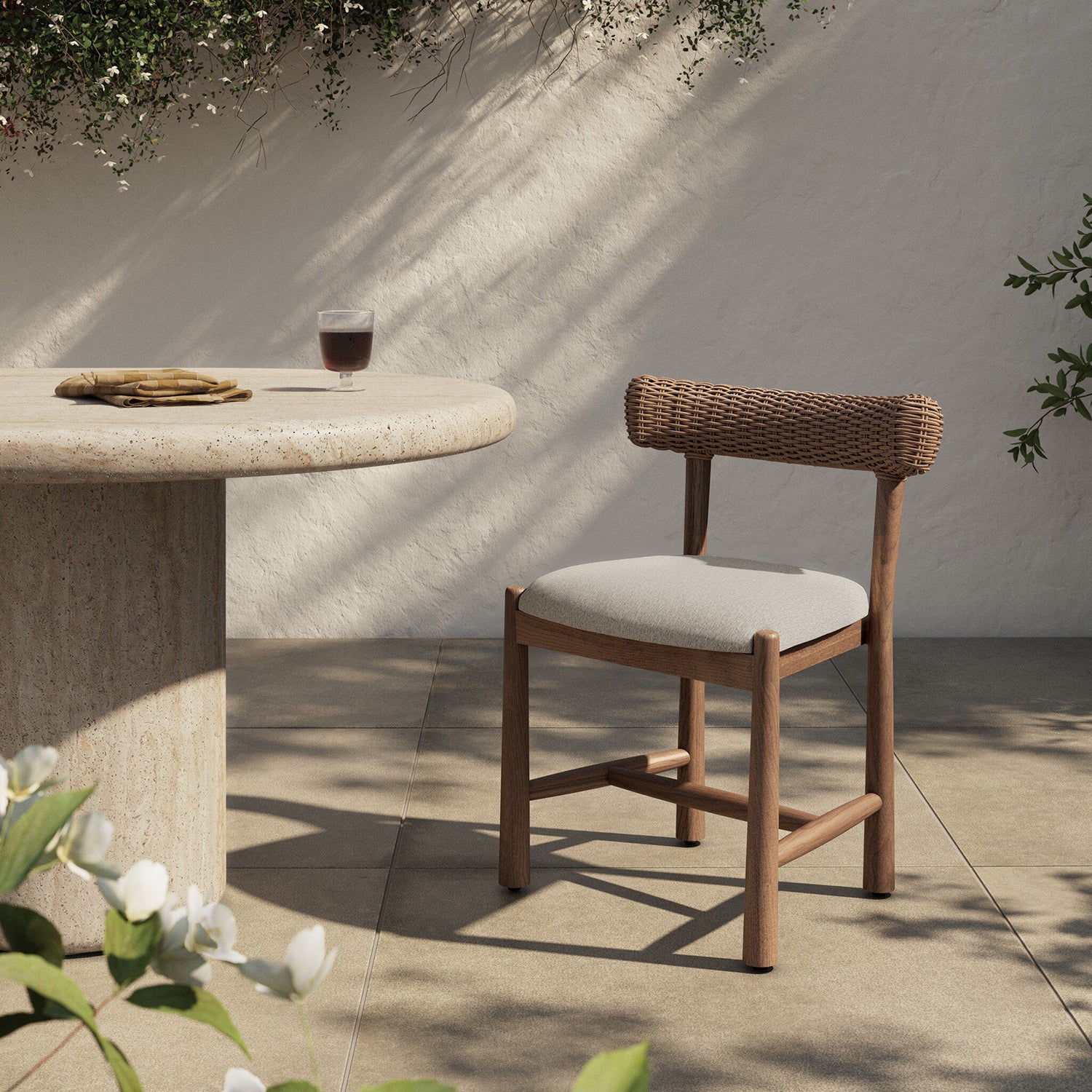 Four Hands Tribeca Outdoor Dining Chair Set of 2