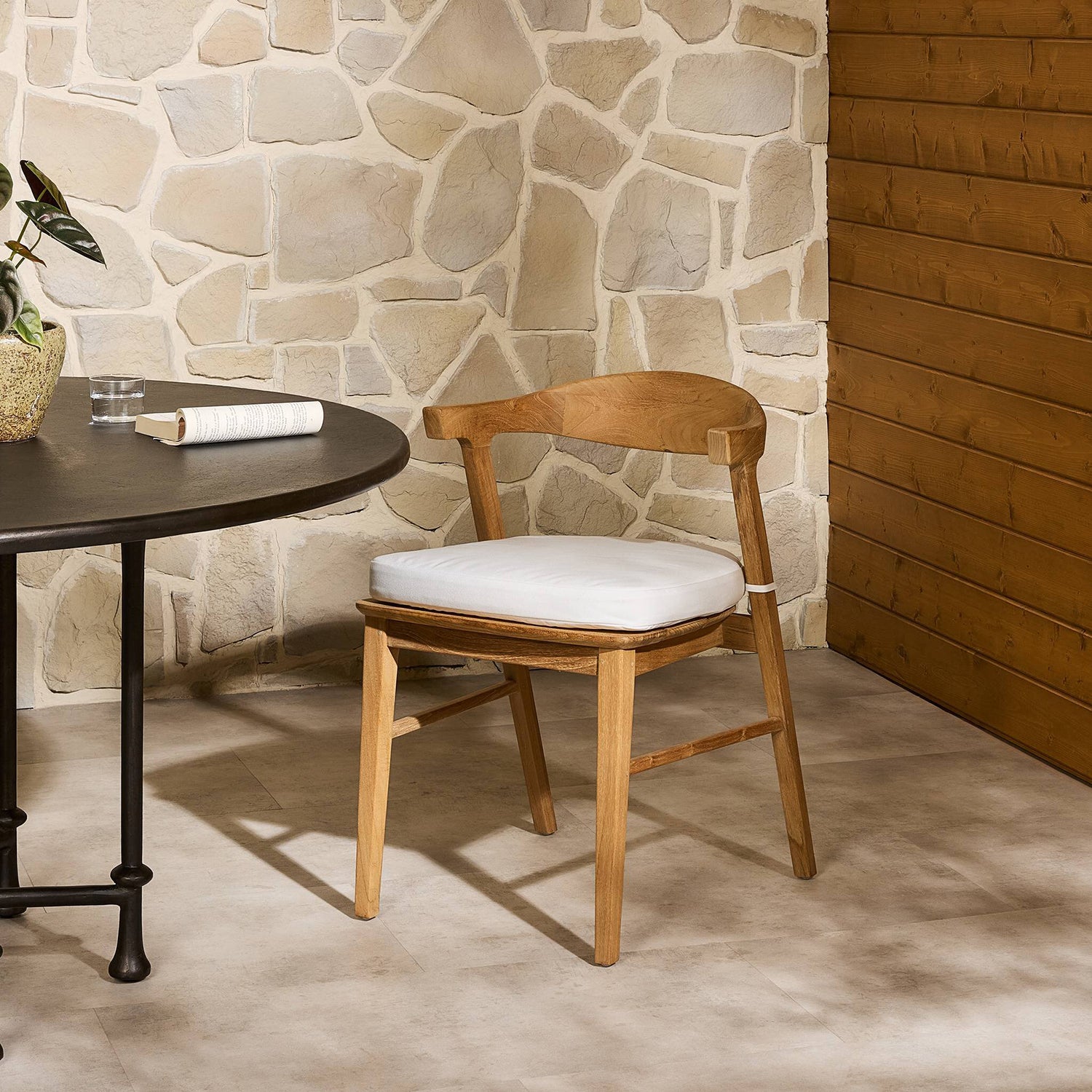 Four Hands Cliff Outdoor Dining Chair Set of 2