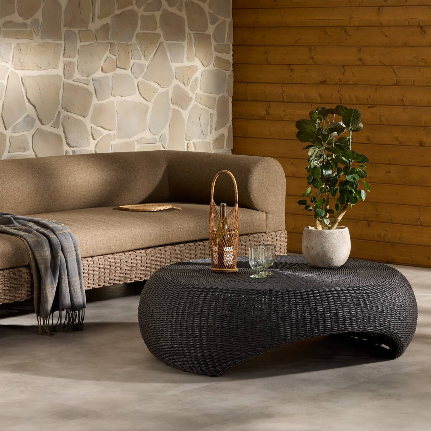 Four Hands Brock Outdoor Coffee Table