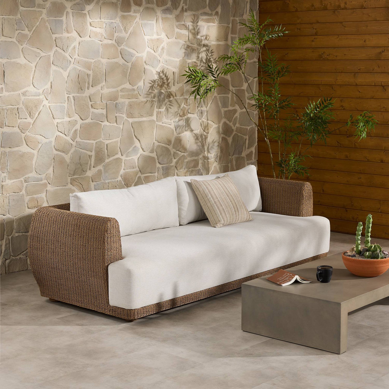 Four Hands Noble Outdoor Sofa